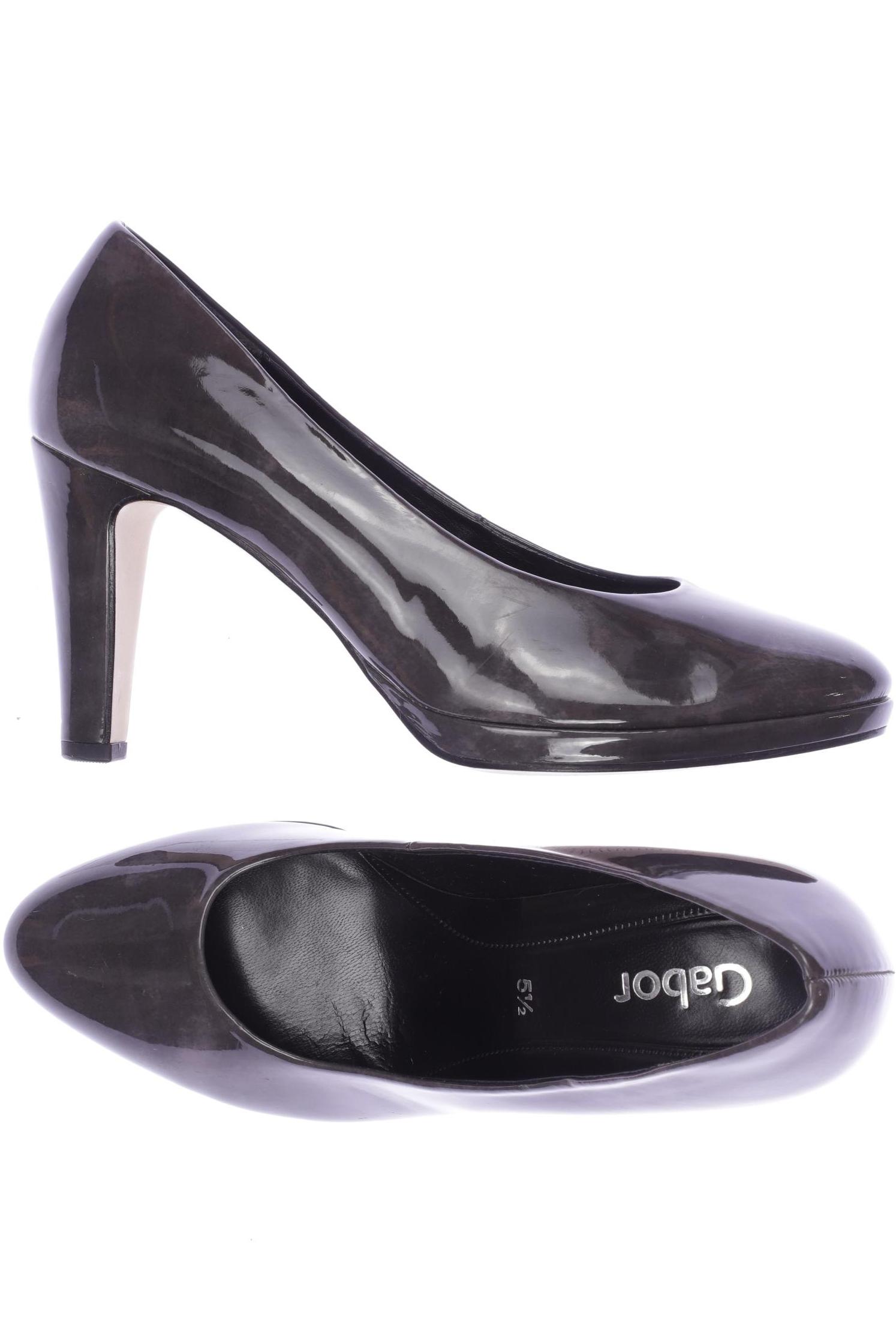

Gabor Damen Pumps, grau, Gr. 5.5