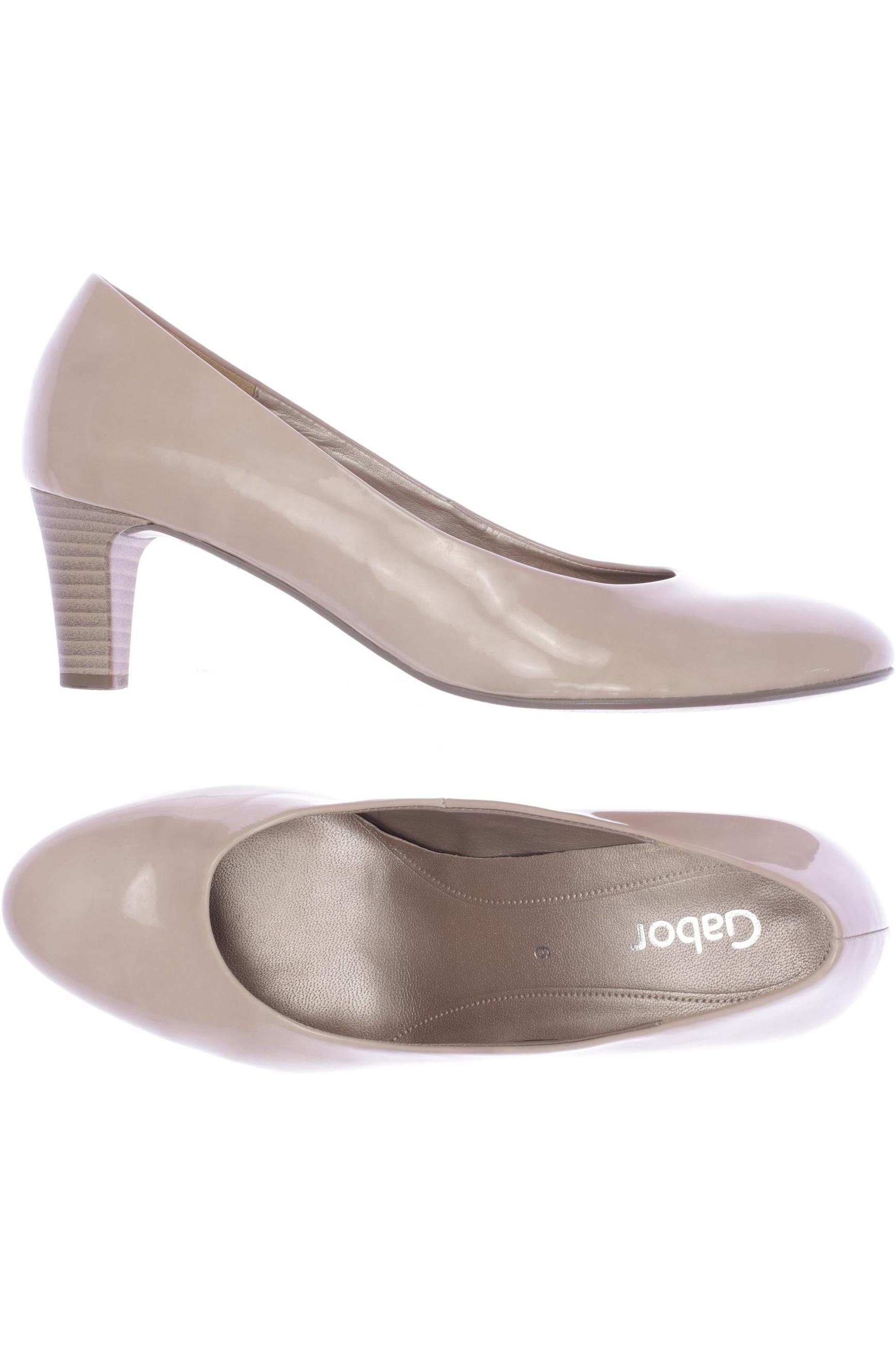 

Gabor Damen Pumps, beige, Gr. 6