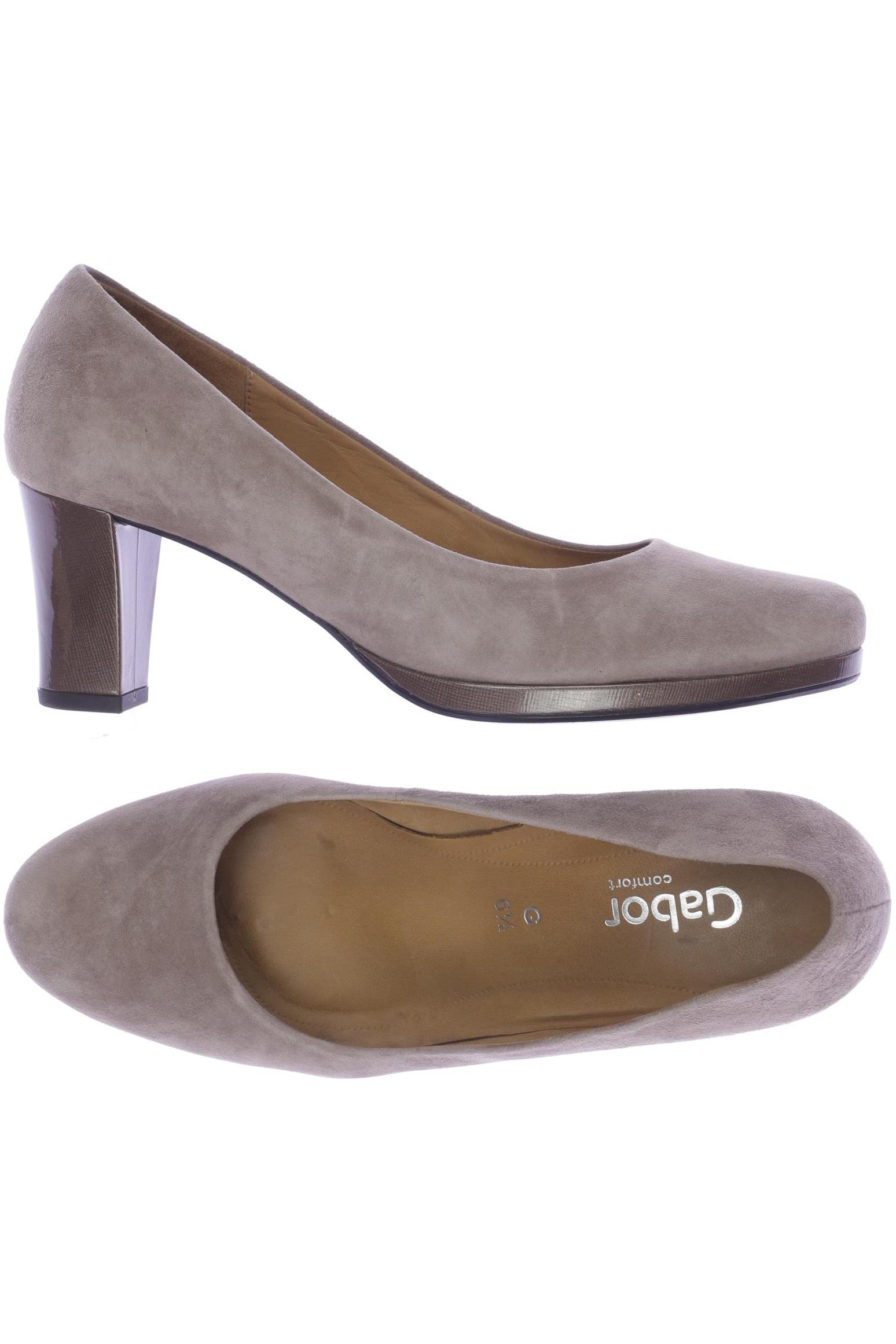 

Gabor Damen Pumps, beige, Gr. 6.5