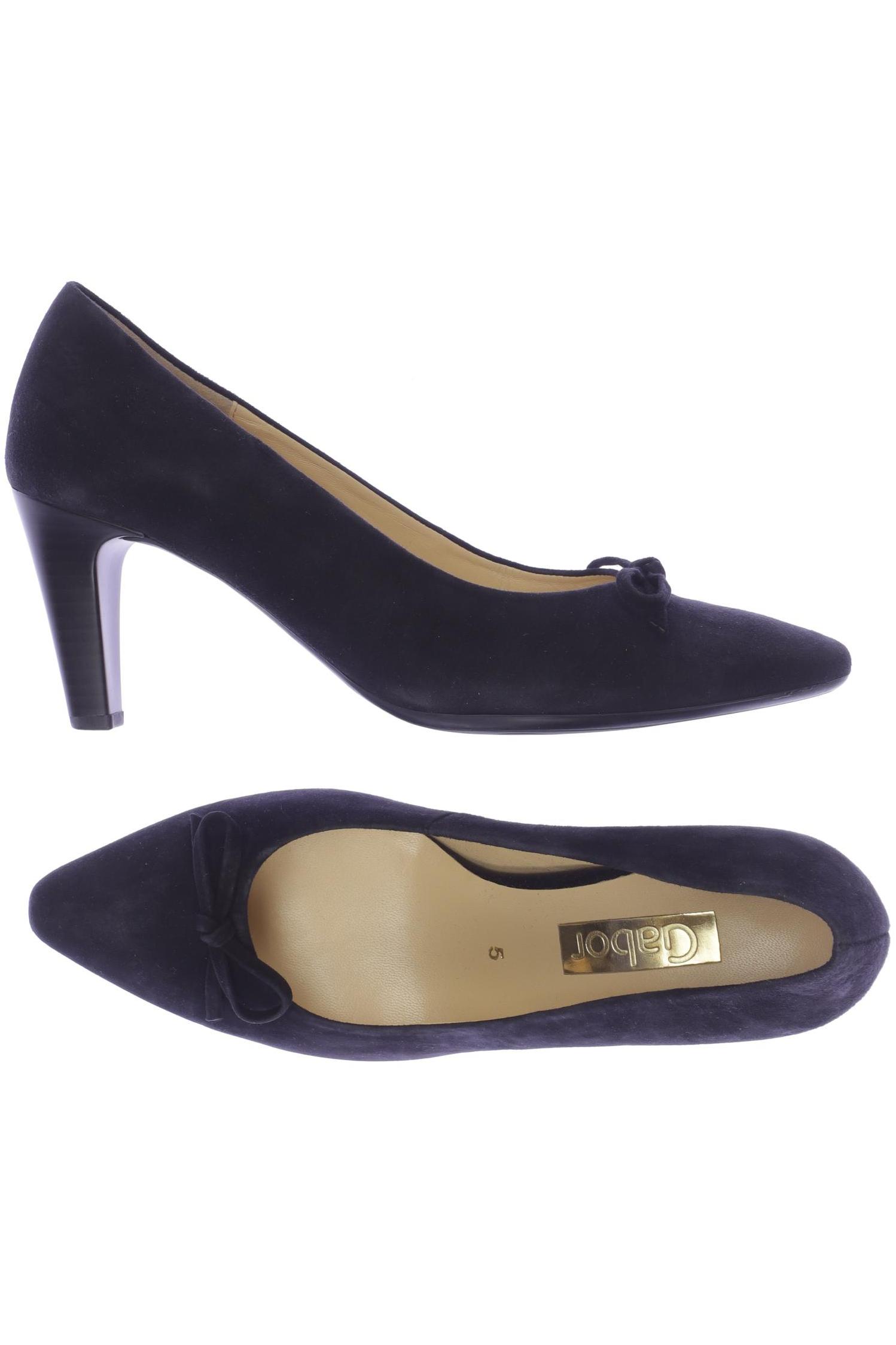 

Gabor Damen Pumps, marineblau, Gr. 5