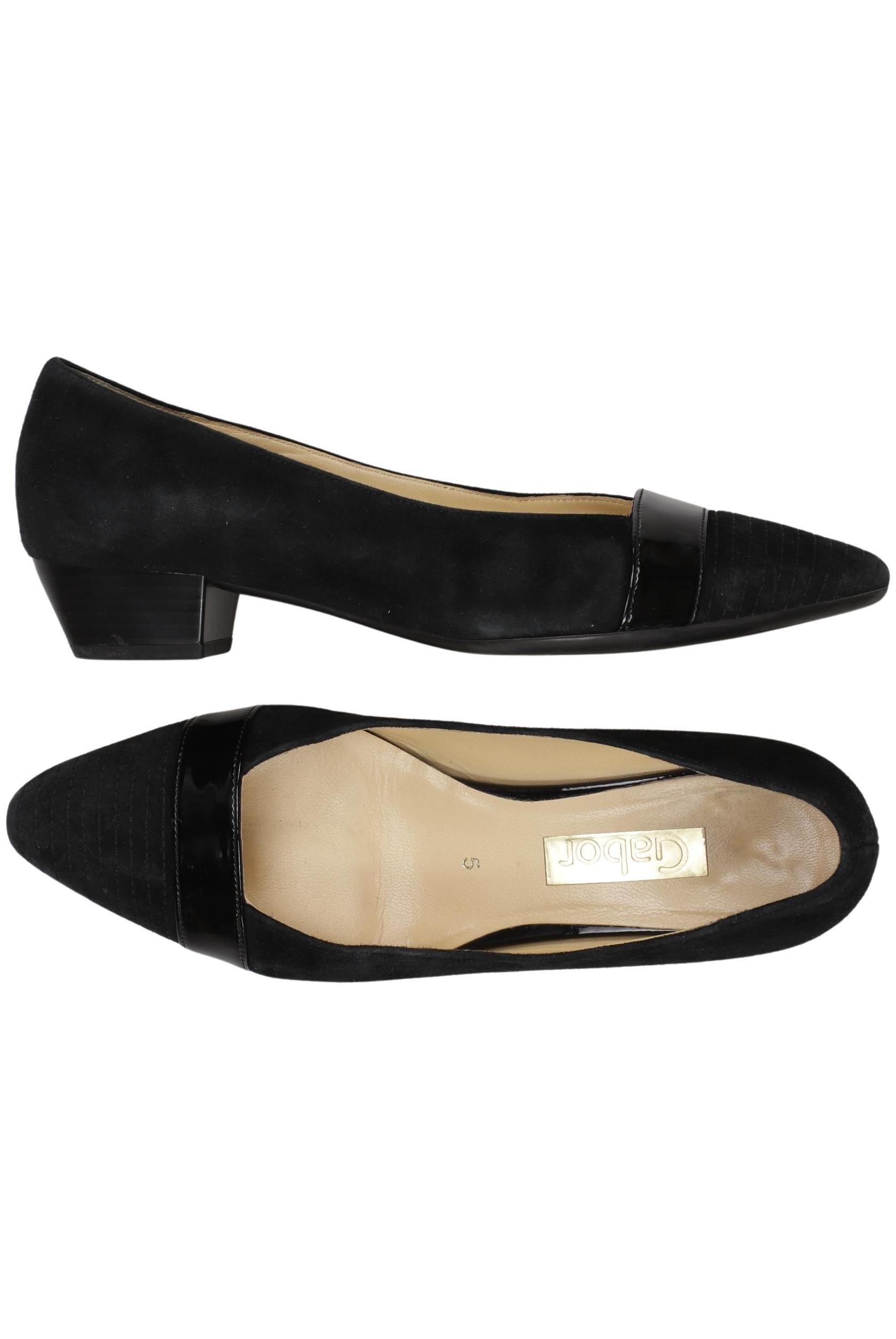 

Gabor Damen Pumps, schwarz, Gr. 5