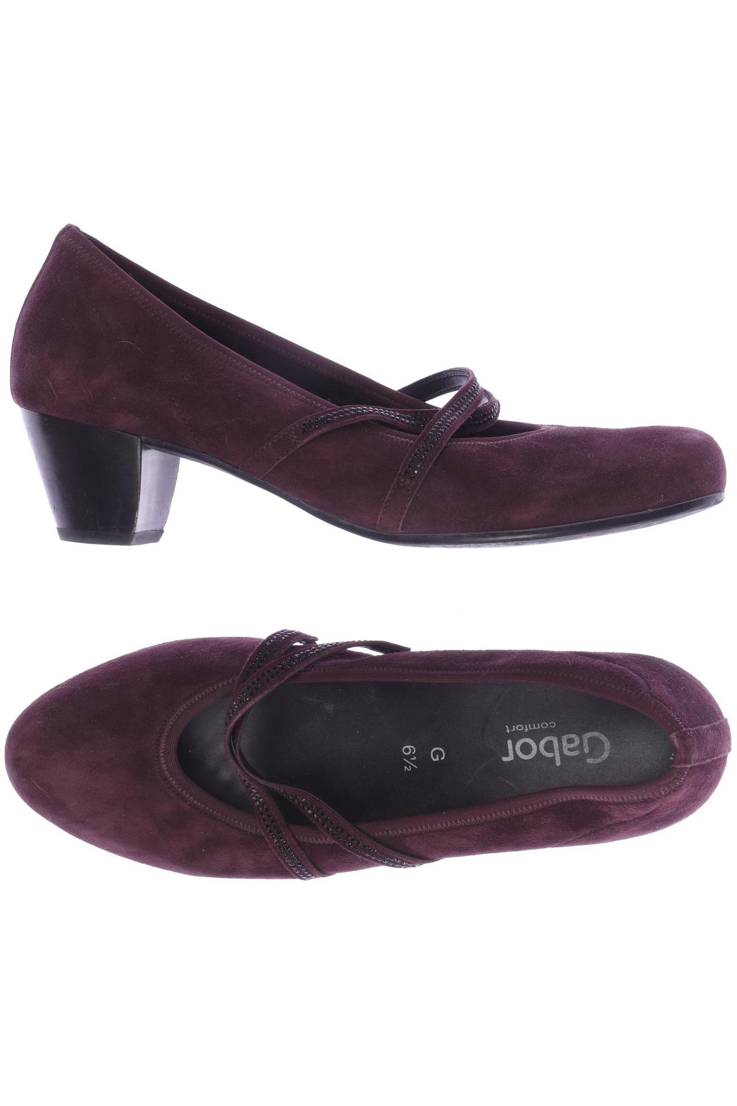 

Gabor Damen Pumps, bordeaux, Gr. 6.5