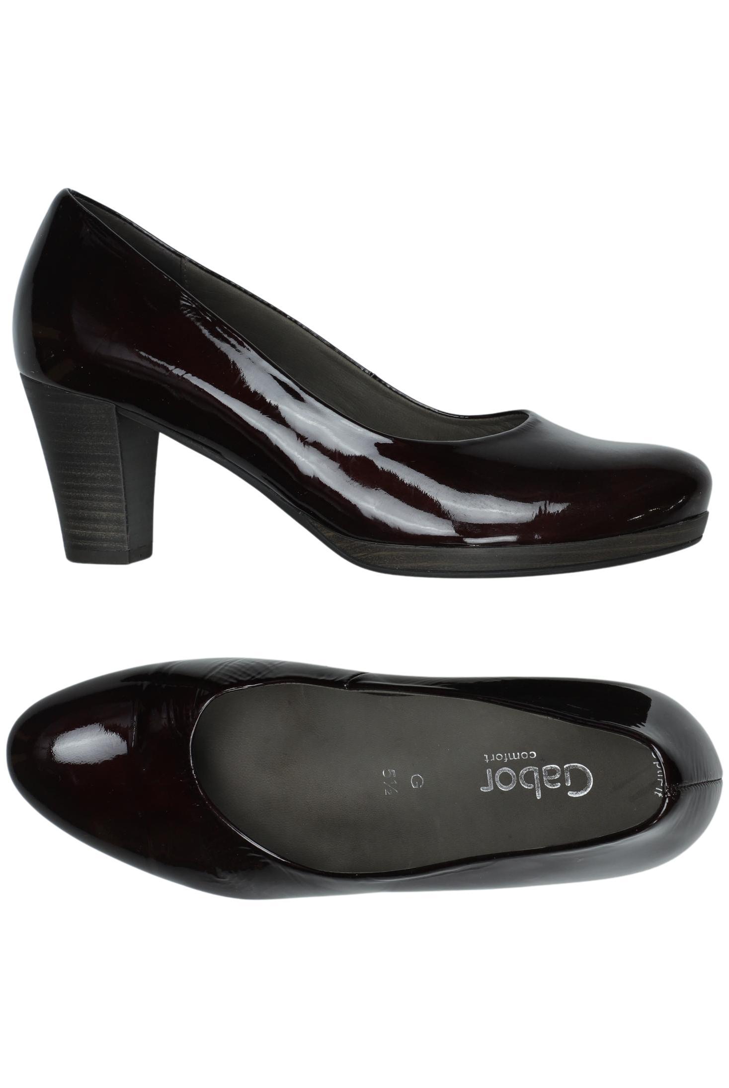 

Gabor Damen Pumps, bordeaux, Gr. 5.5