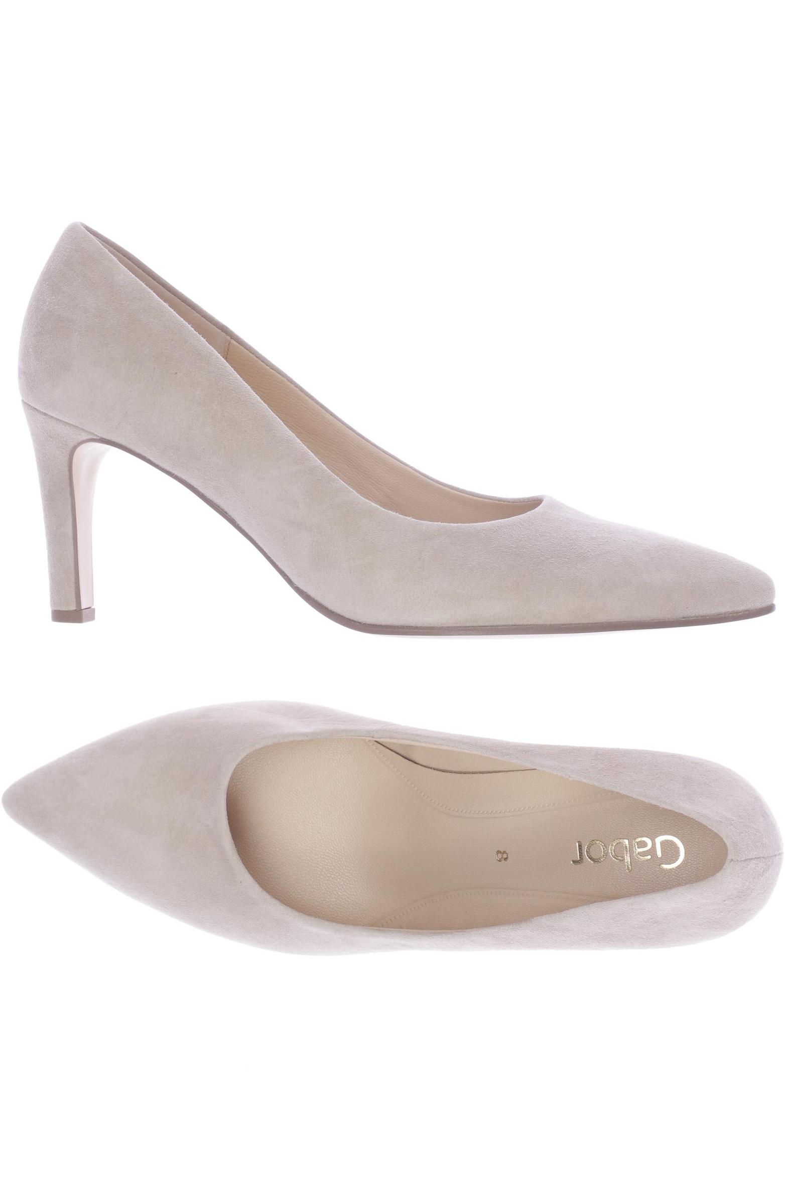 

Gabor Damen Pumps, beige, Gr. 8