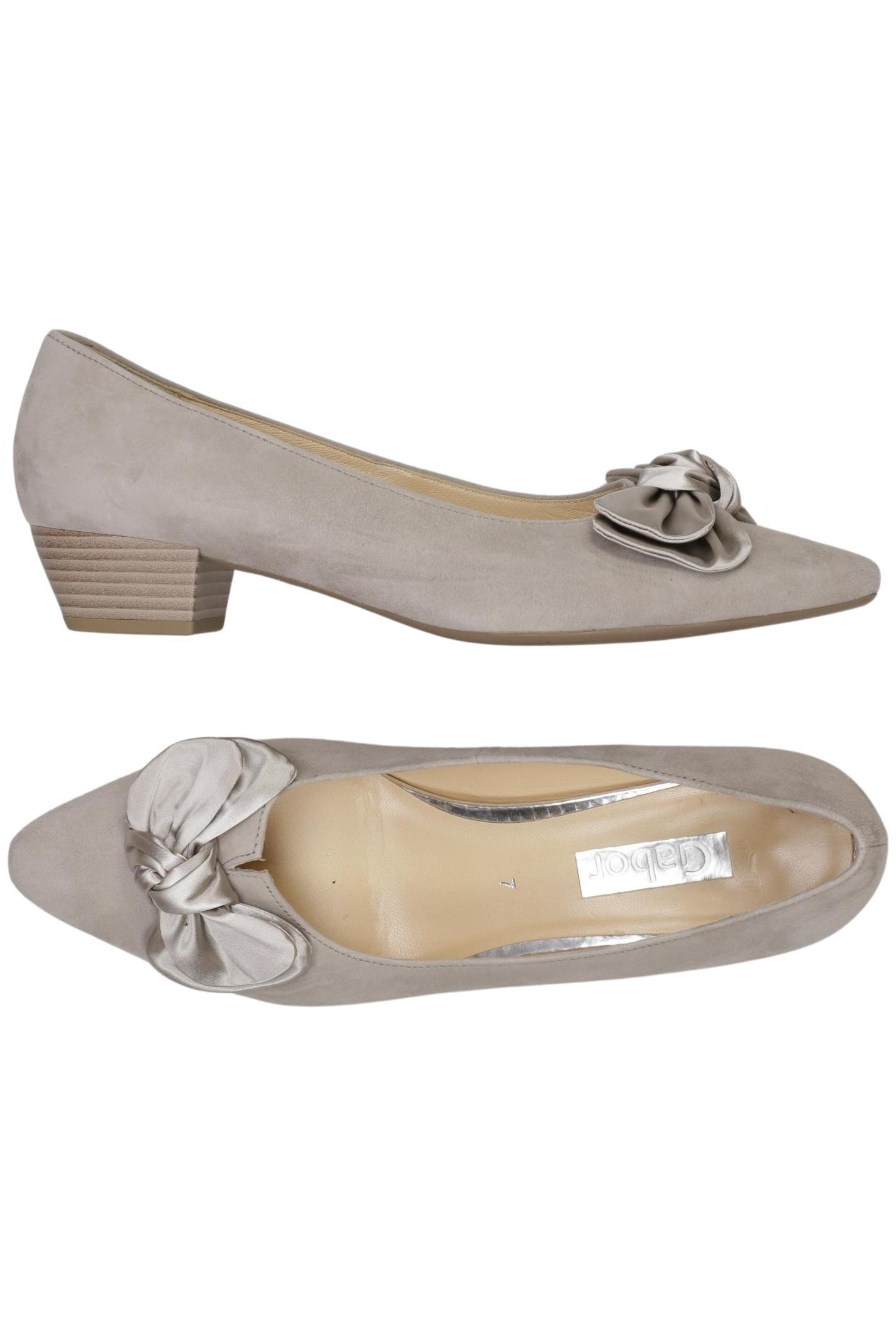 

Gabor Damen Pumps, beige, Gr. 7