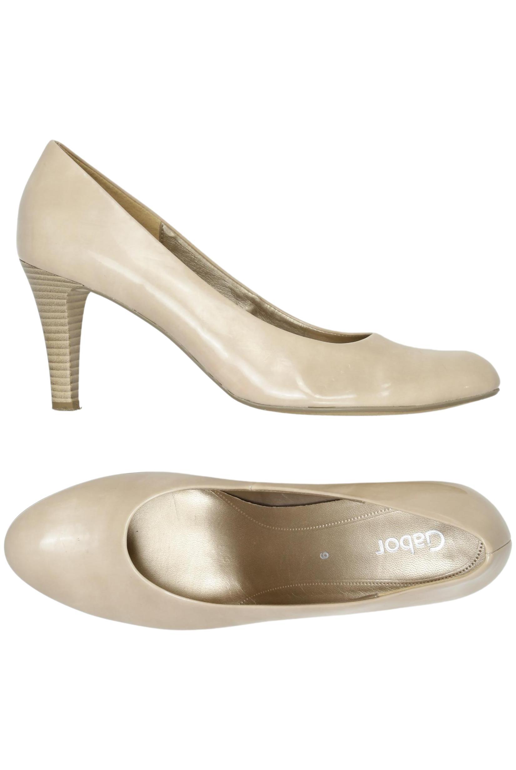 

Gabor Damen Pumps, beige, Gr. 9