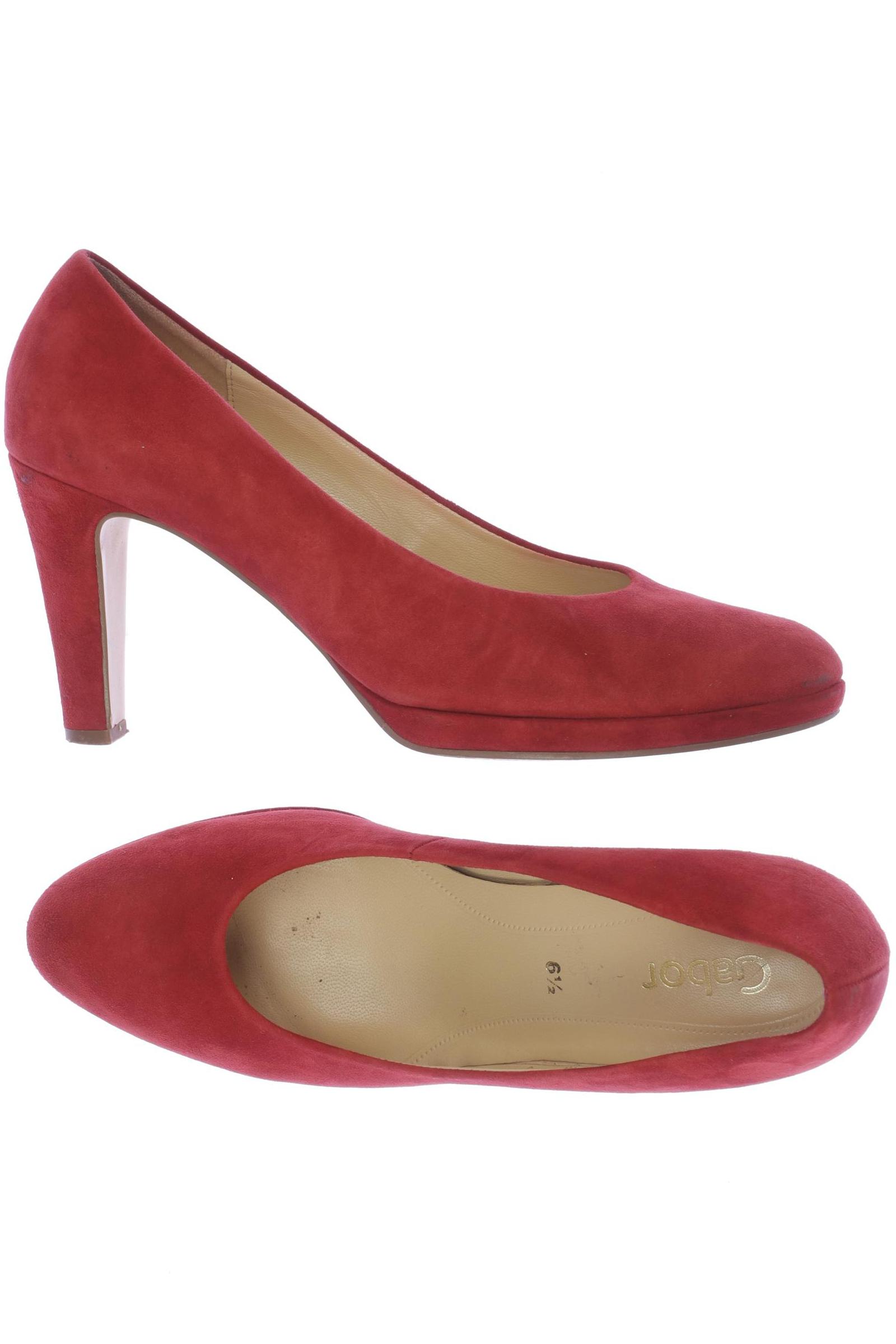 

Gabor Damen Pumps, rot, Gr. 6.5