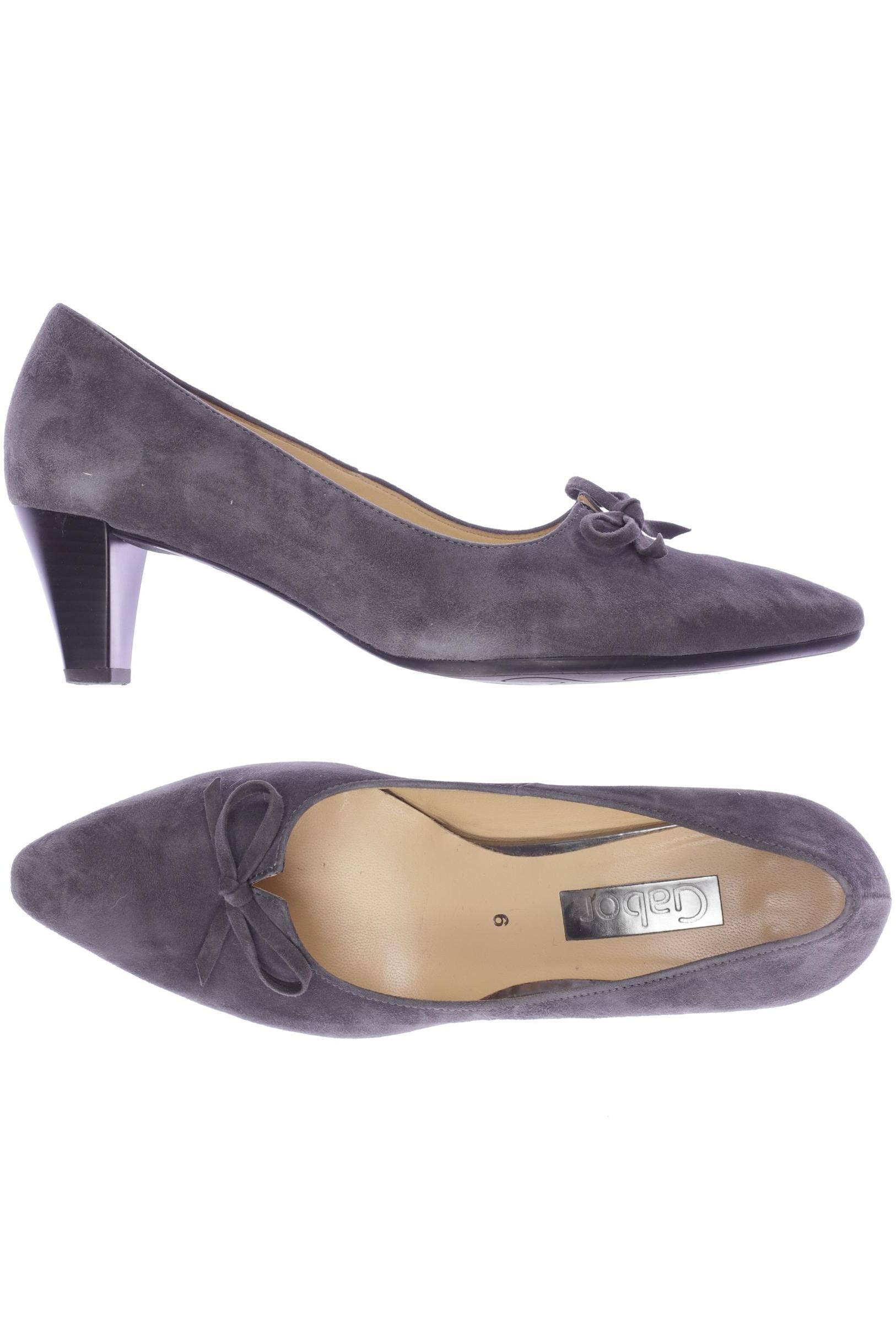 

Gabor Damen Pumps, grau, Gr. 6