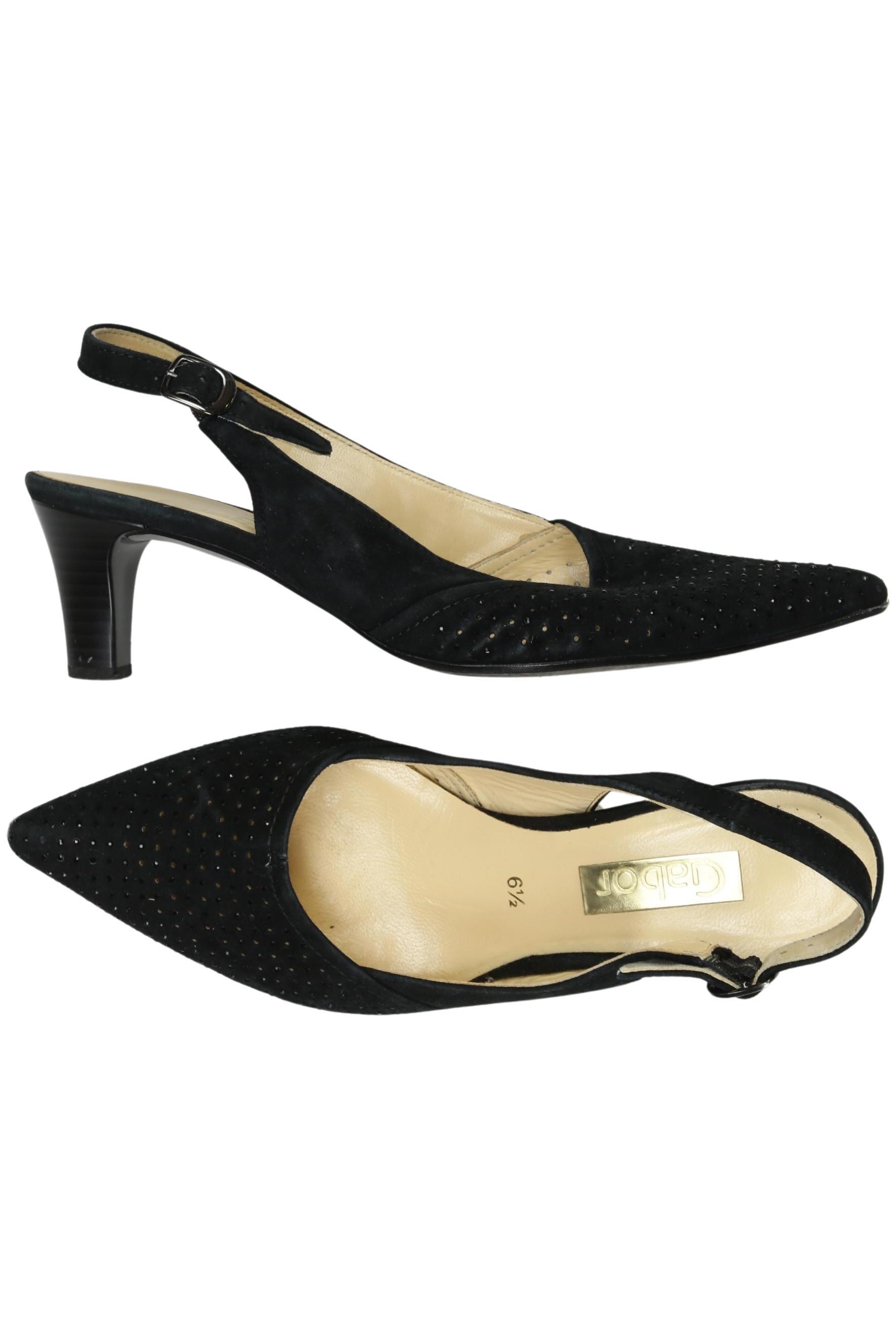 

Gabor Damen Pumps, schwarz, Gr. 6.5