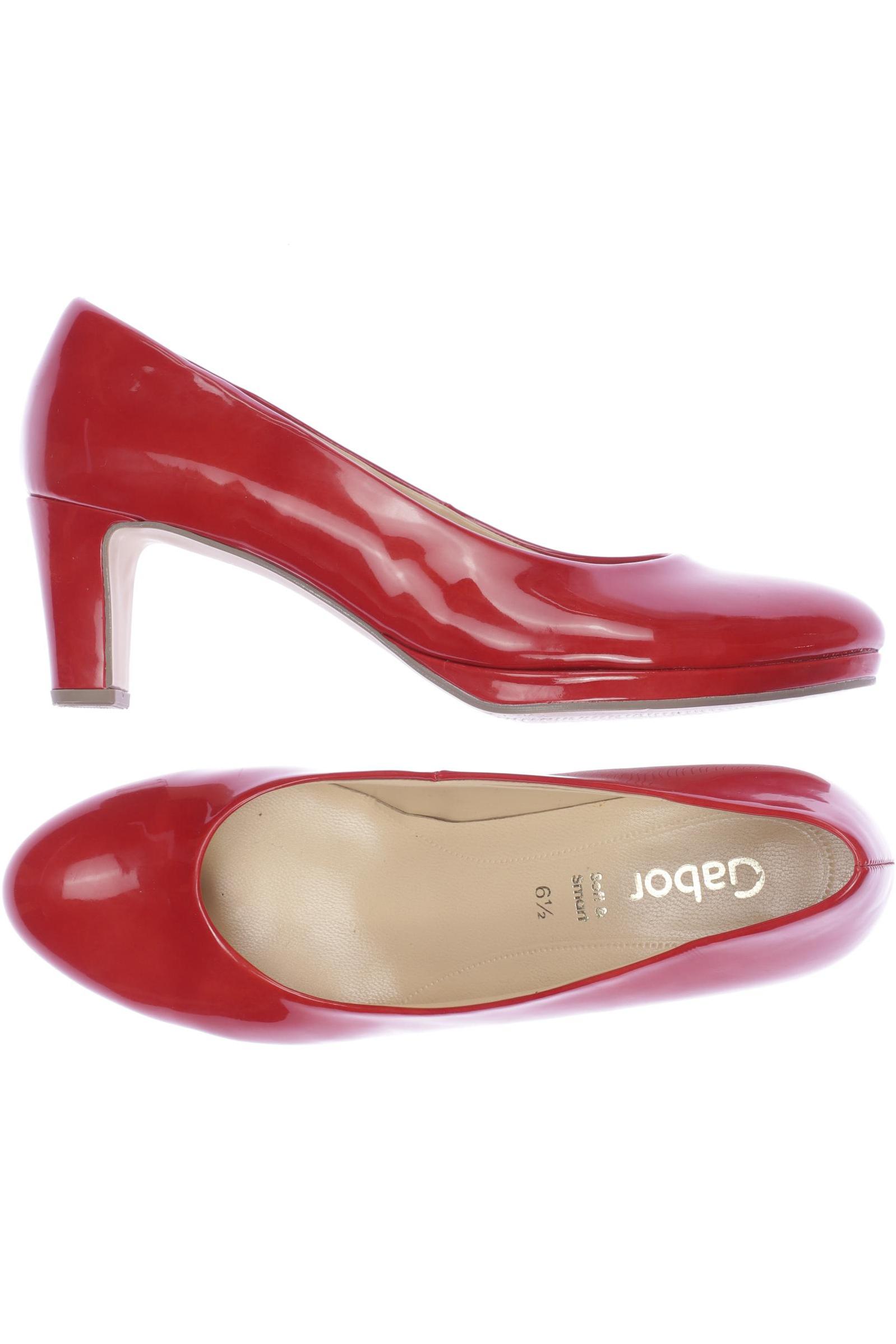 

Gabor Damen Pumps, rot, Gr. 6.5