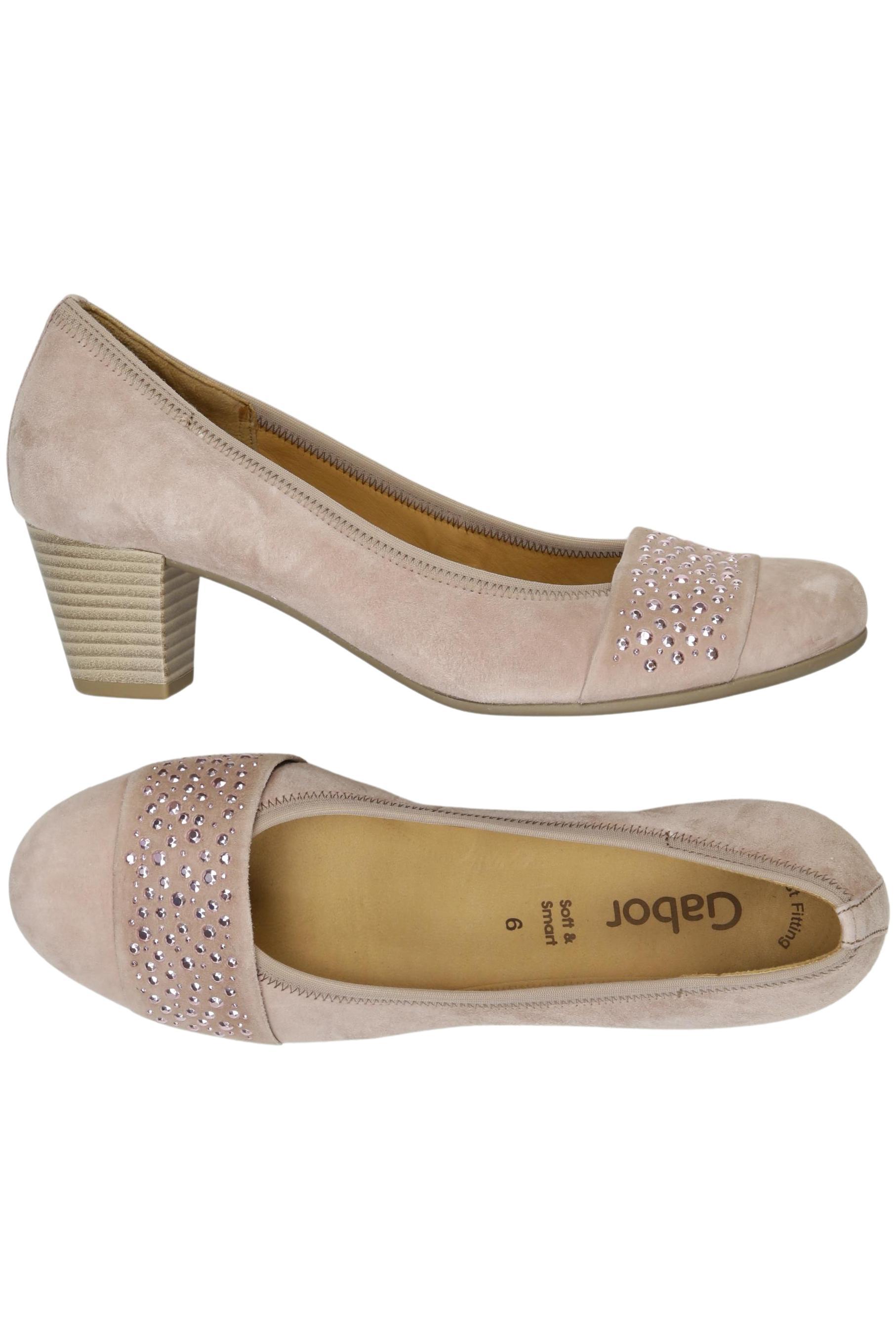 

Gabor Damen Pumps, beige, Gr. 6