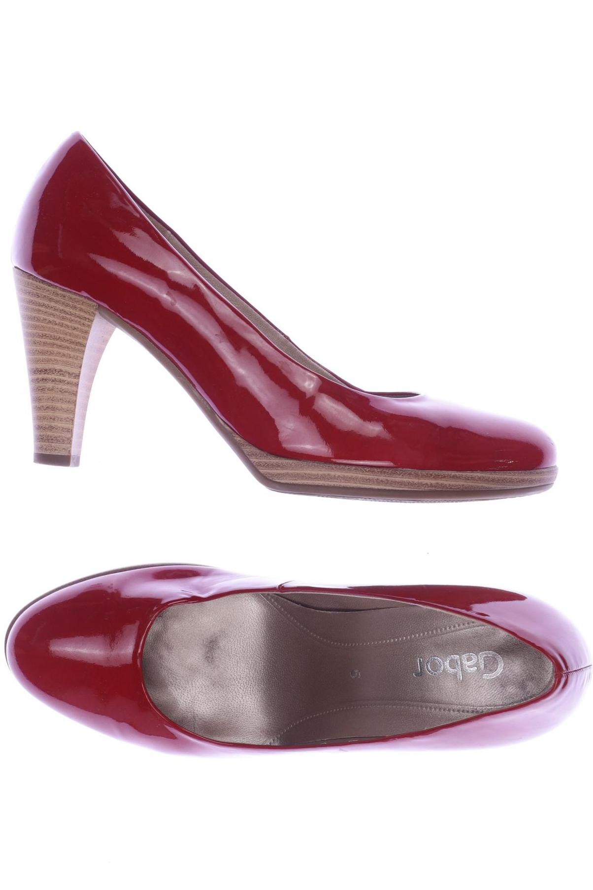 

Gabor Damen Pumps, rot, Gr. 5