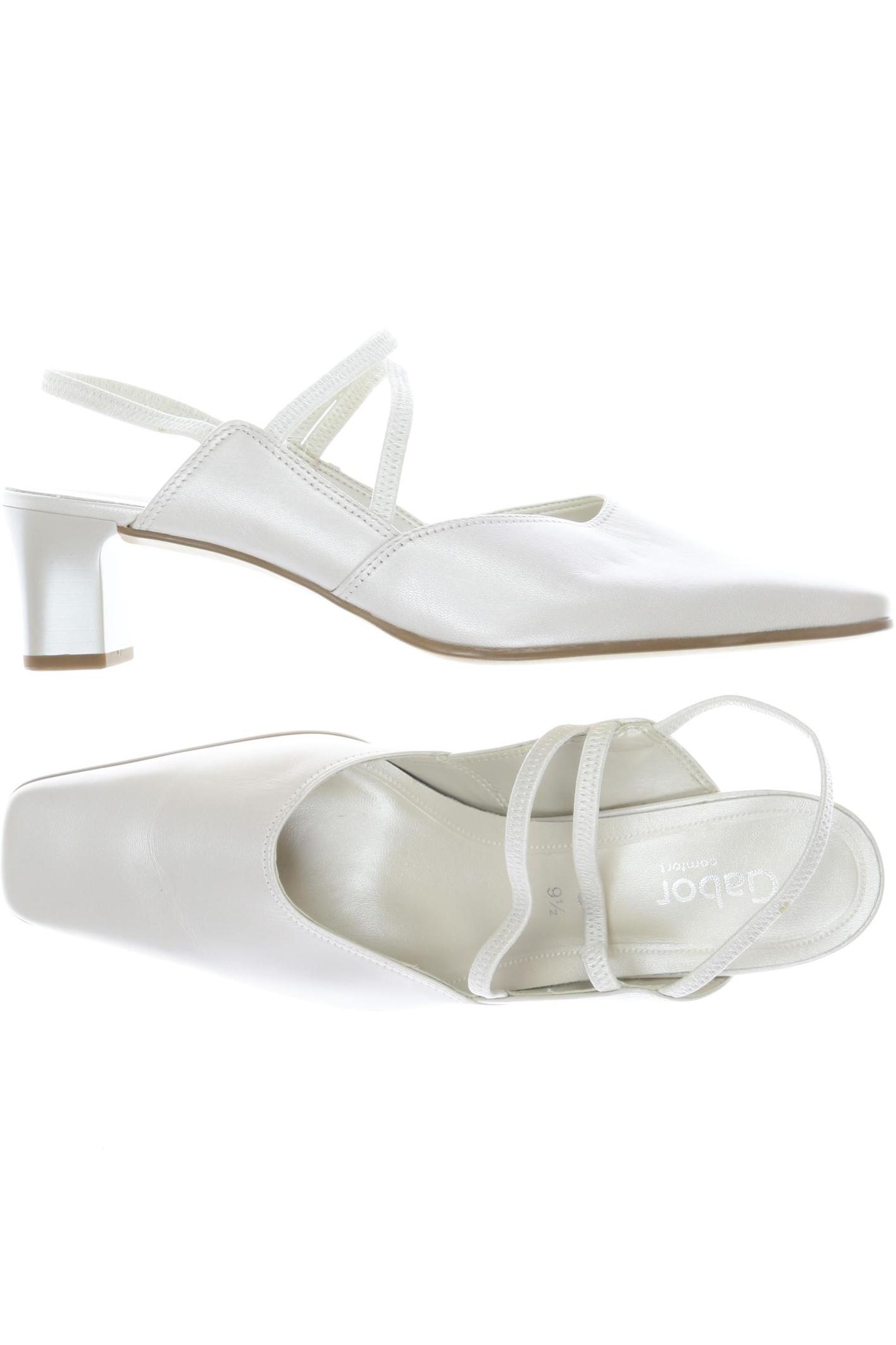 

Gabor Damen Pumps, weiß, Gr. 9.5