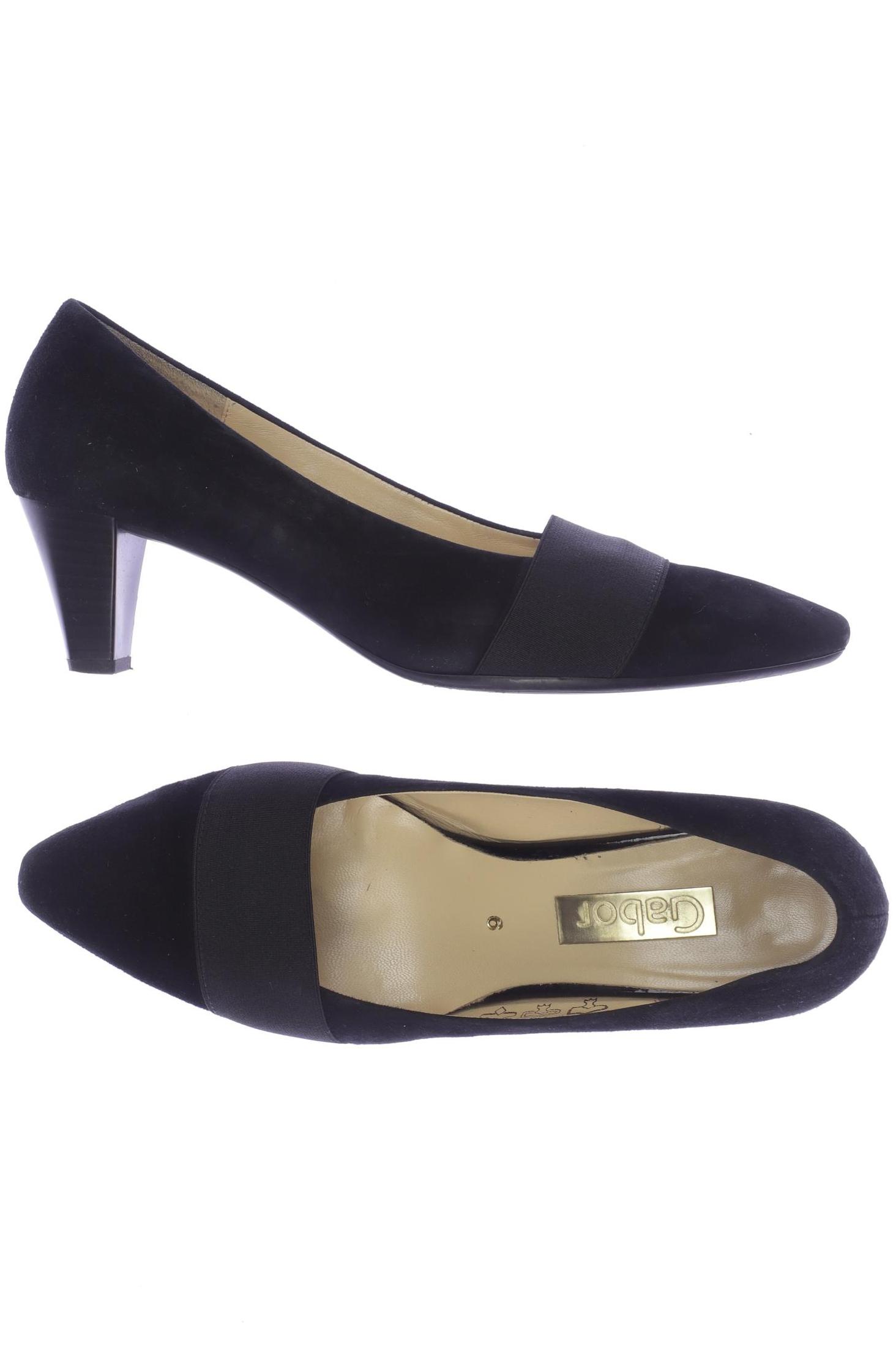 

Gabor Damen Pumps, schwarz, Gr. 6