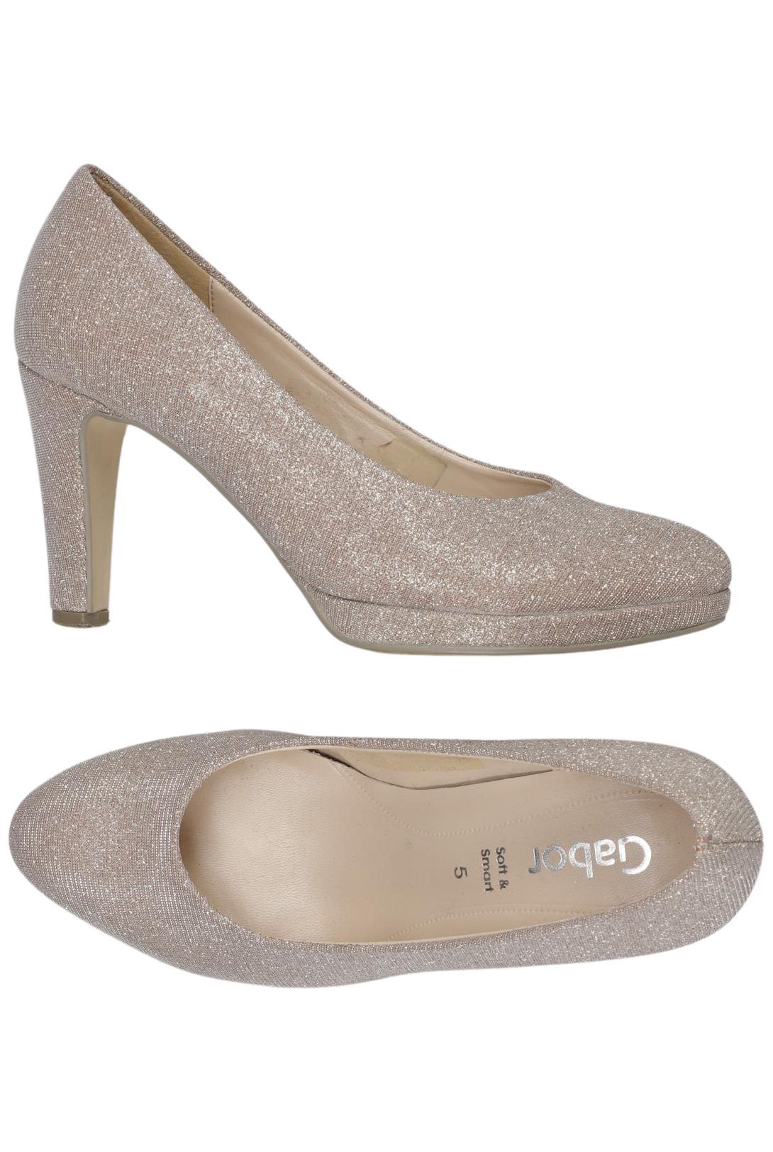 

Gabor Damen Pumps, beige, Gr. 5