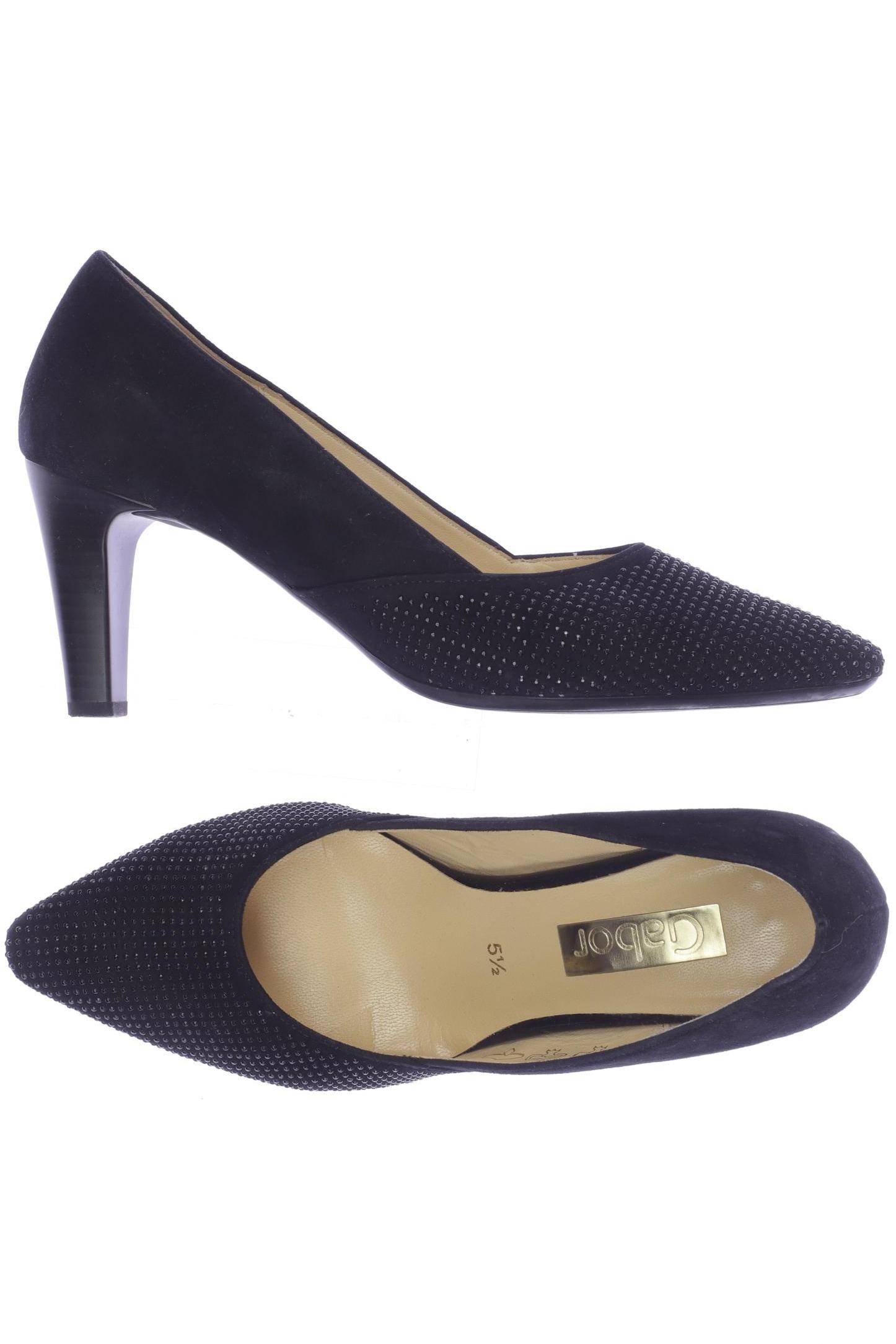 

Gabor Damen Pumps, schwarz, Gr. 5.5