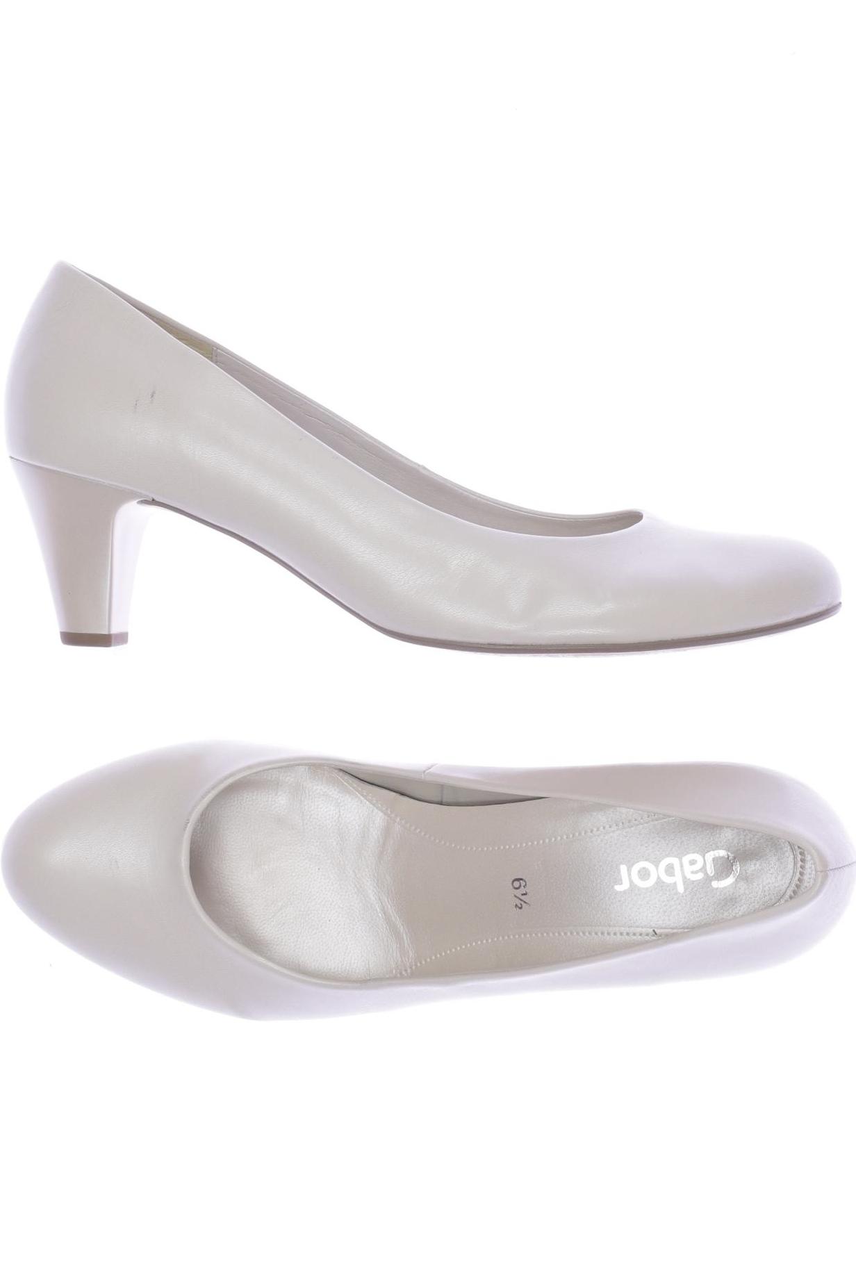 

Gabor Damen Pumps, weiß, Gr. 6.5