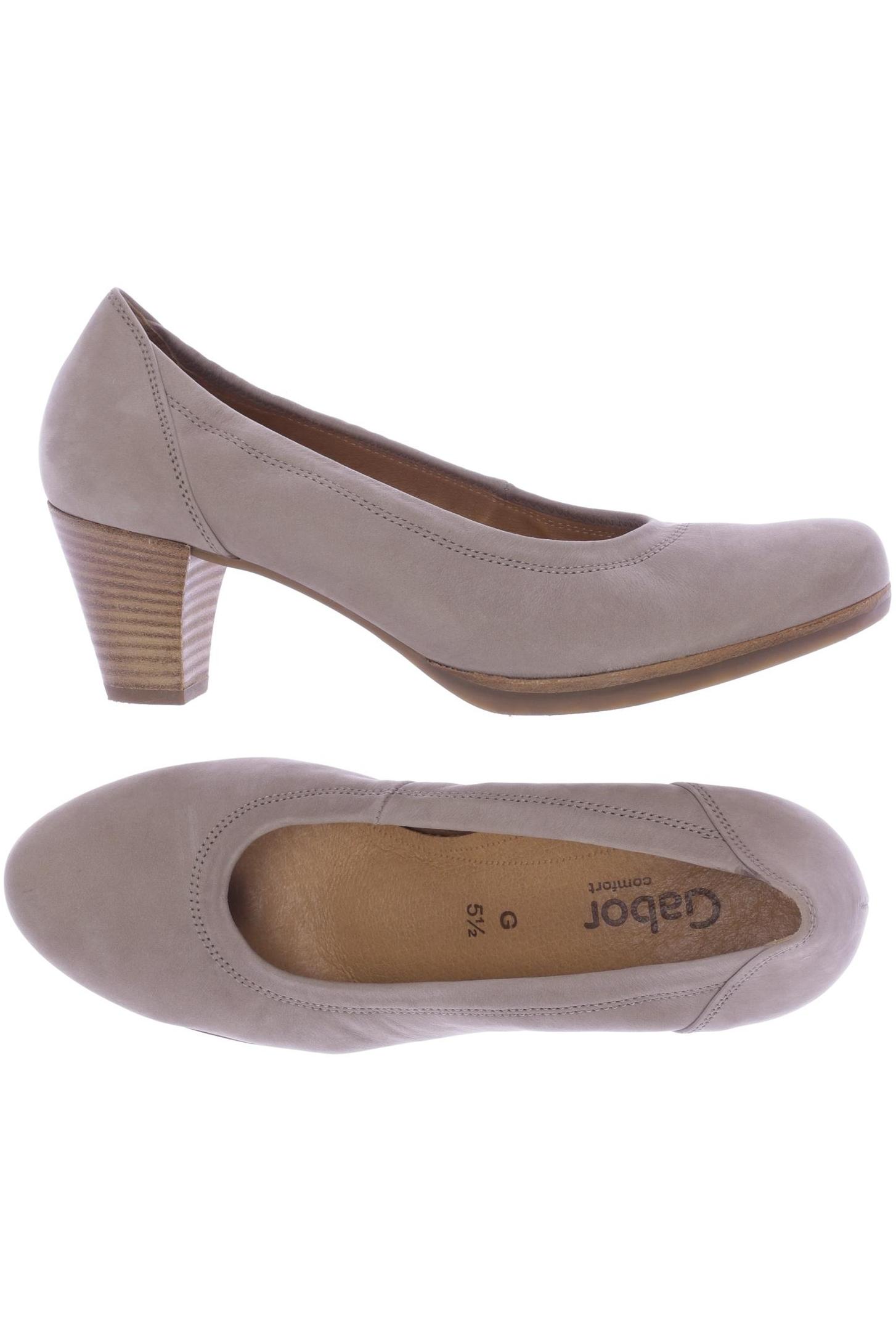 

Gabor Damen Pumps, beige, Gr. 5.5