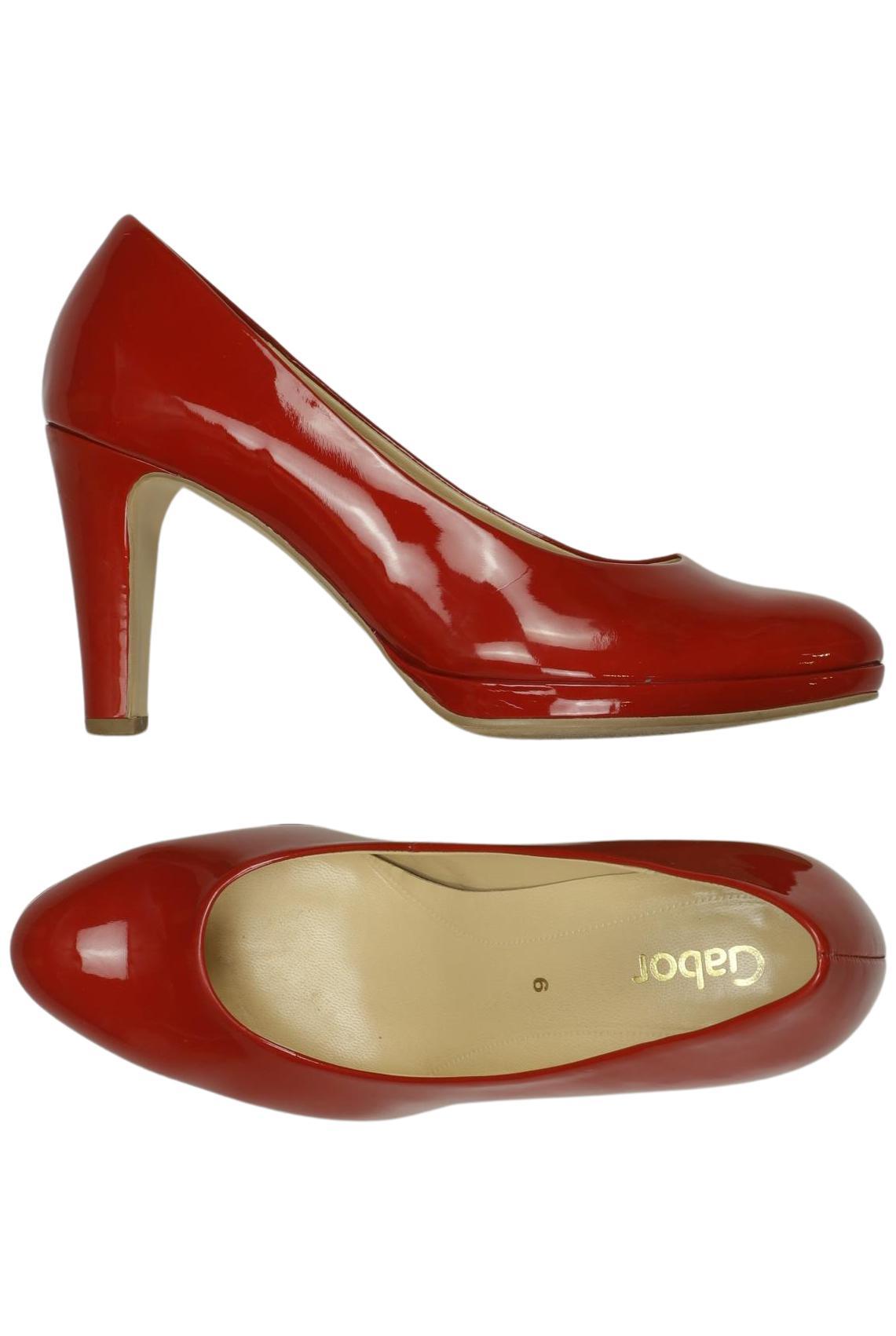 

Gabor Damen Pumps, rot, Gr. 6