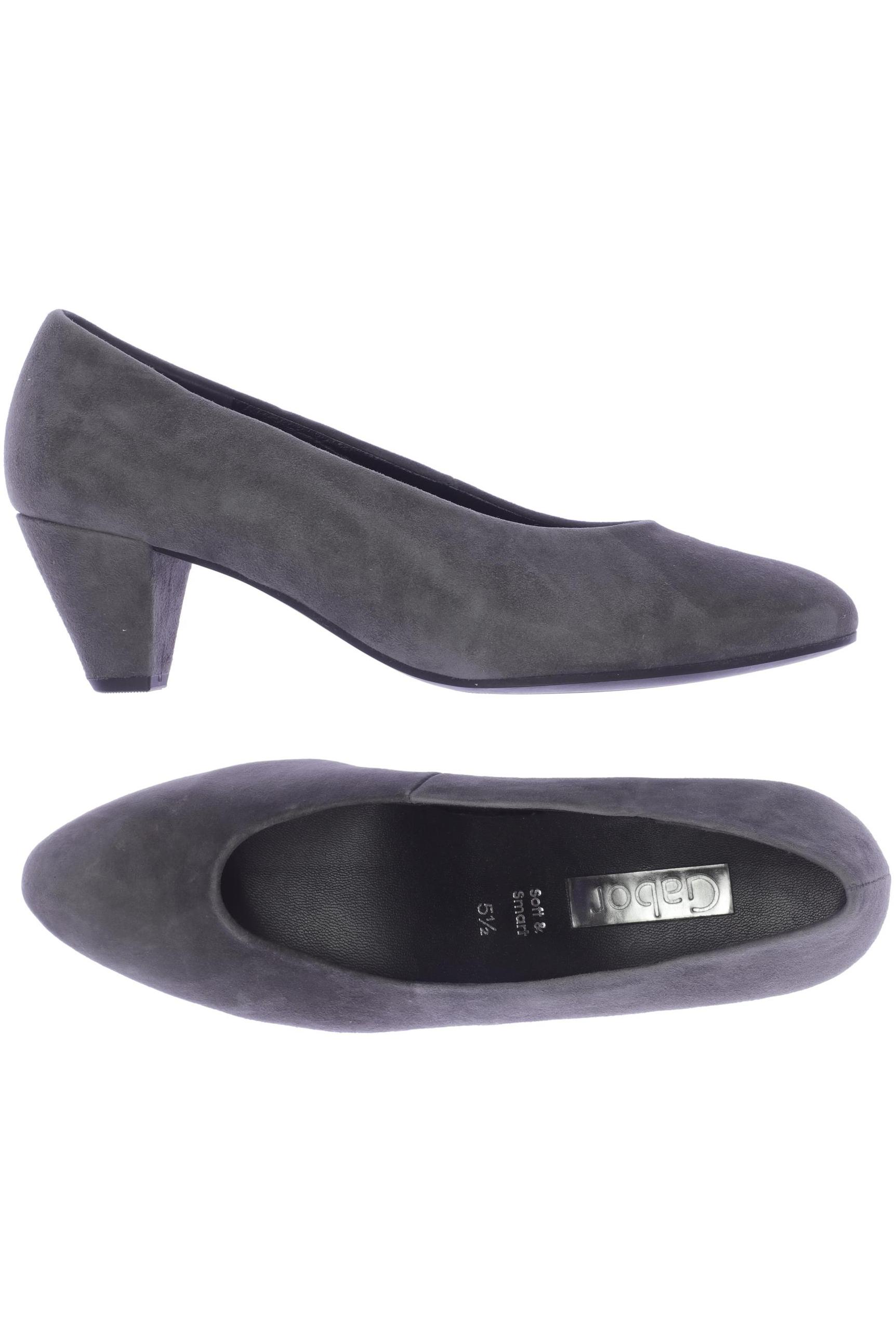 

Gabor Damen Pumps, grau, Gr. 5.5
