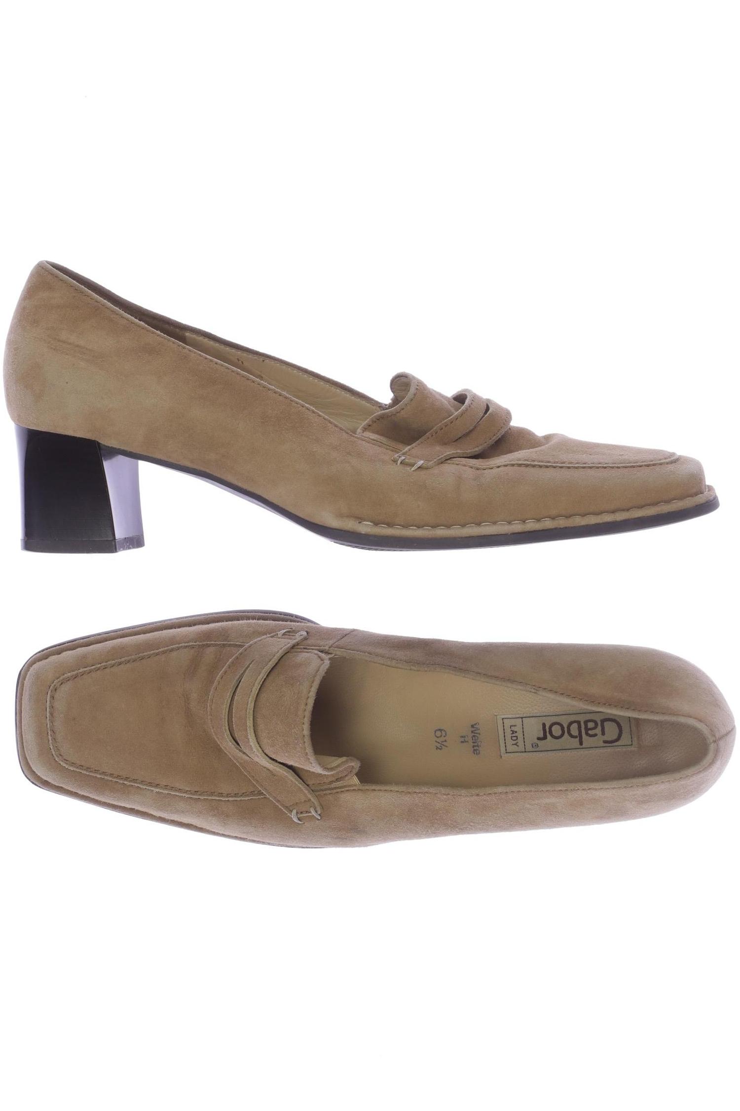 

Gabor Damen Pumps, beige, Gr. 6.5