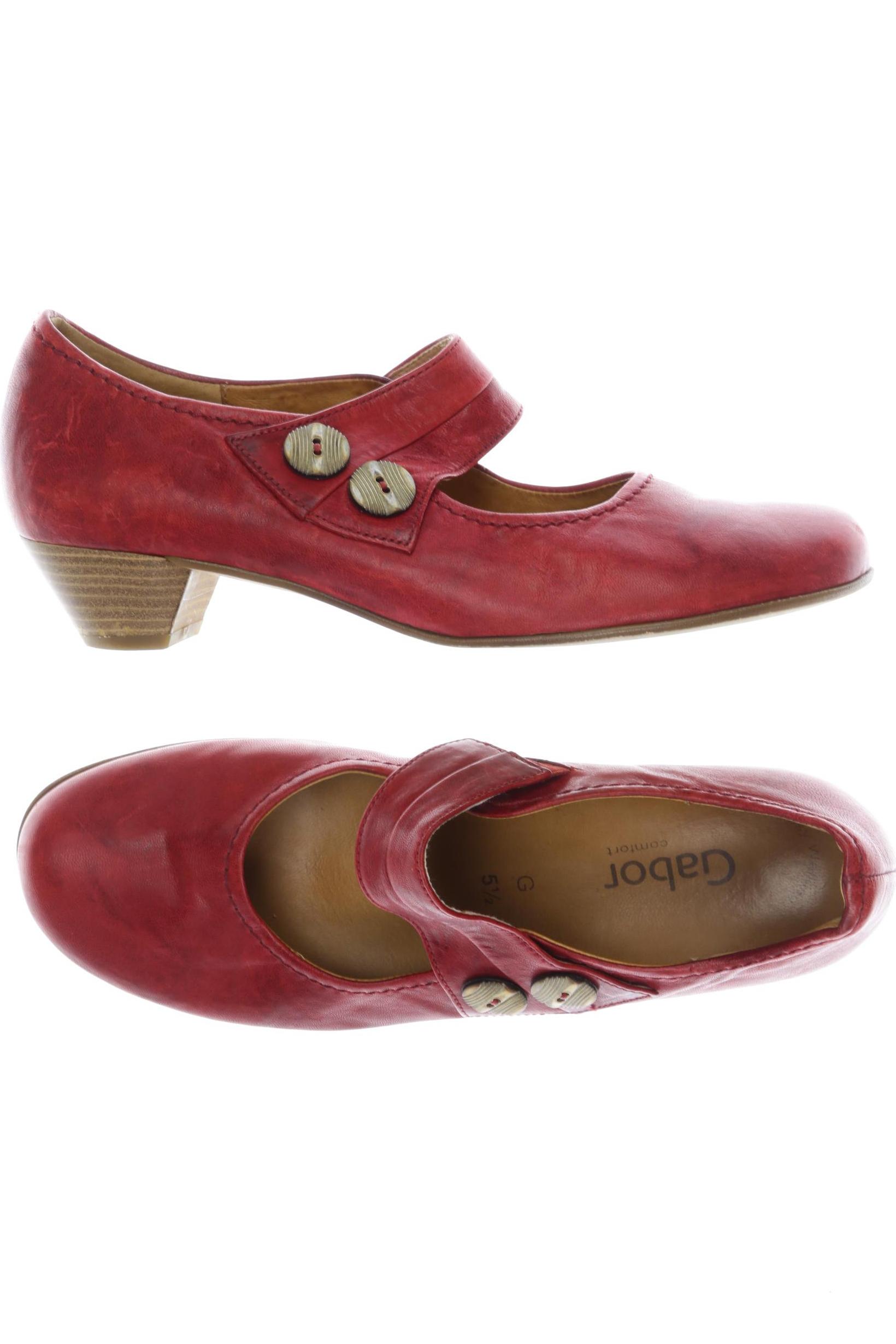 

Gabor Damen Pumps, rot, Gr. 5.5