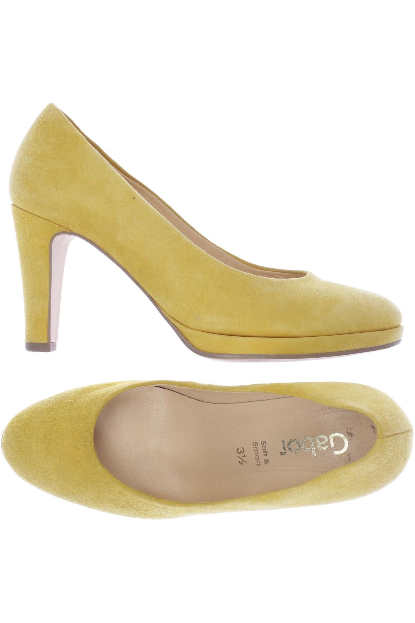

Gabor Damen Pumps, gelb, Gr. 3.5