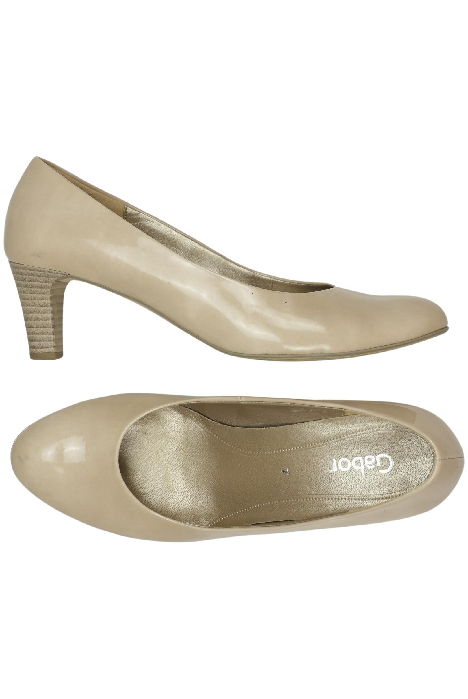 

Gabor Damen Pumps, beige, Gr. 7