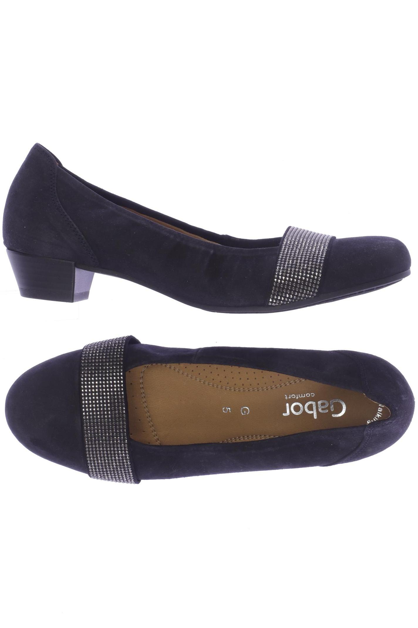 

Gabor Damen Pumps, marineblau, Gr. 5