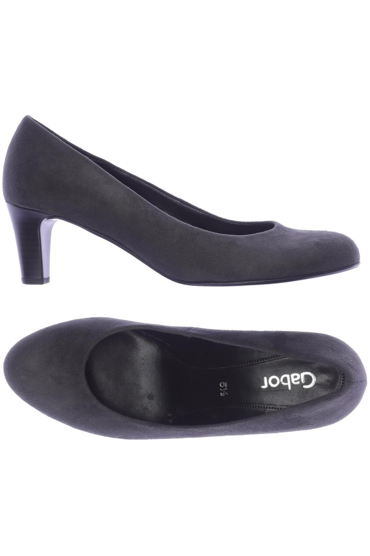 

Gabor Damen Pumps, grau, Gr. 5.5