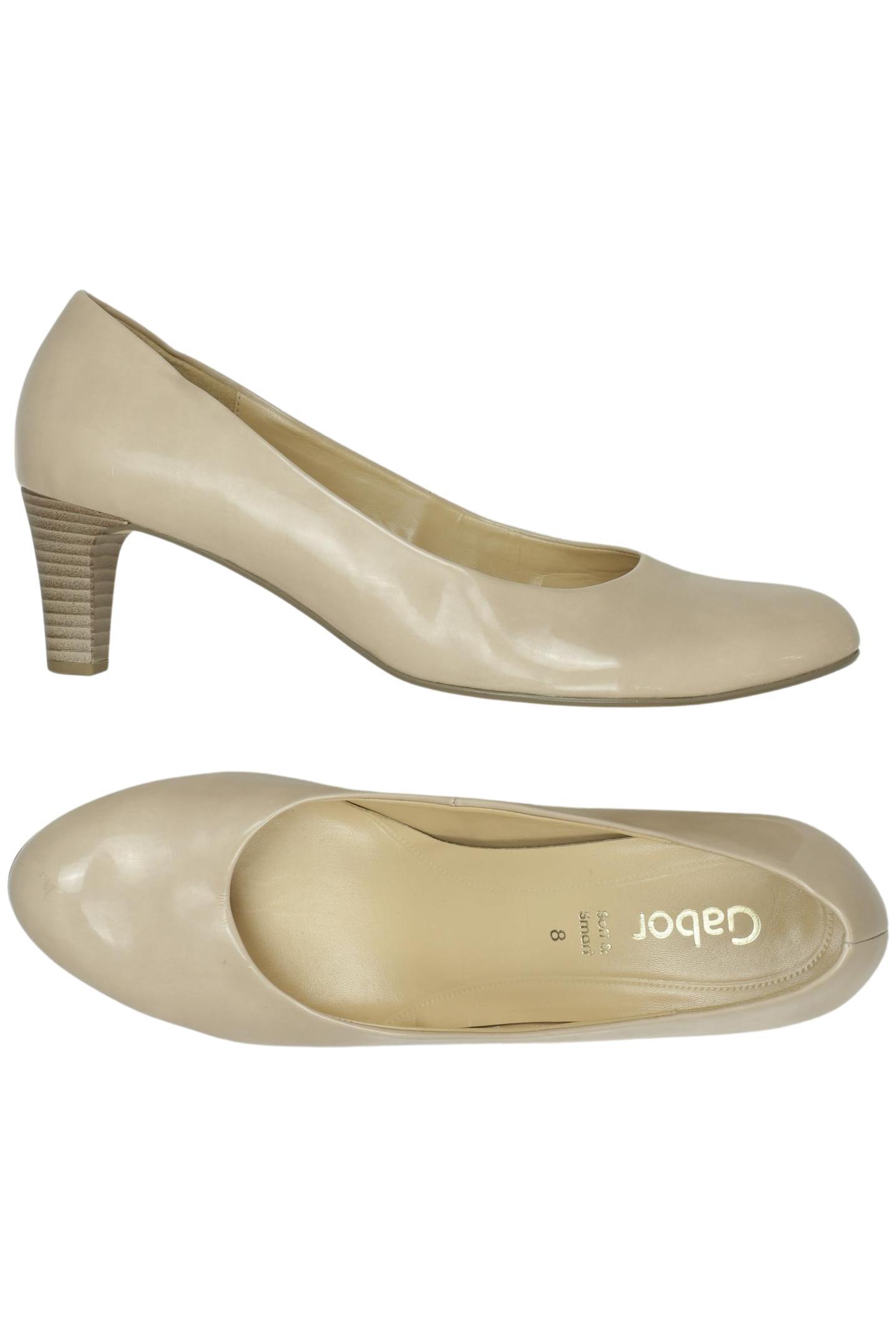 

Gabor Damen Pumps, beige, Gr. 8