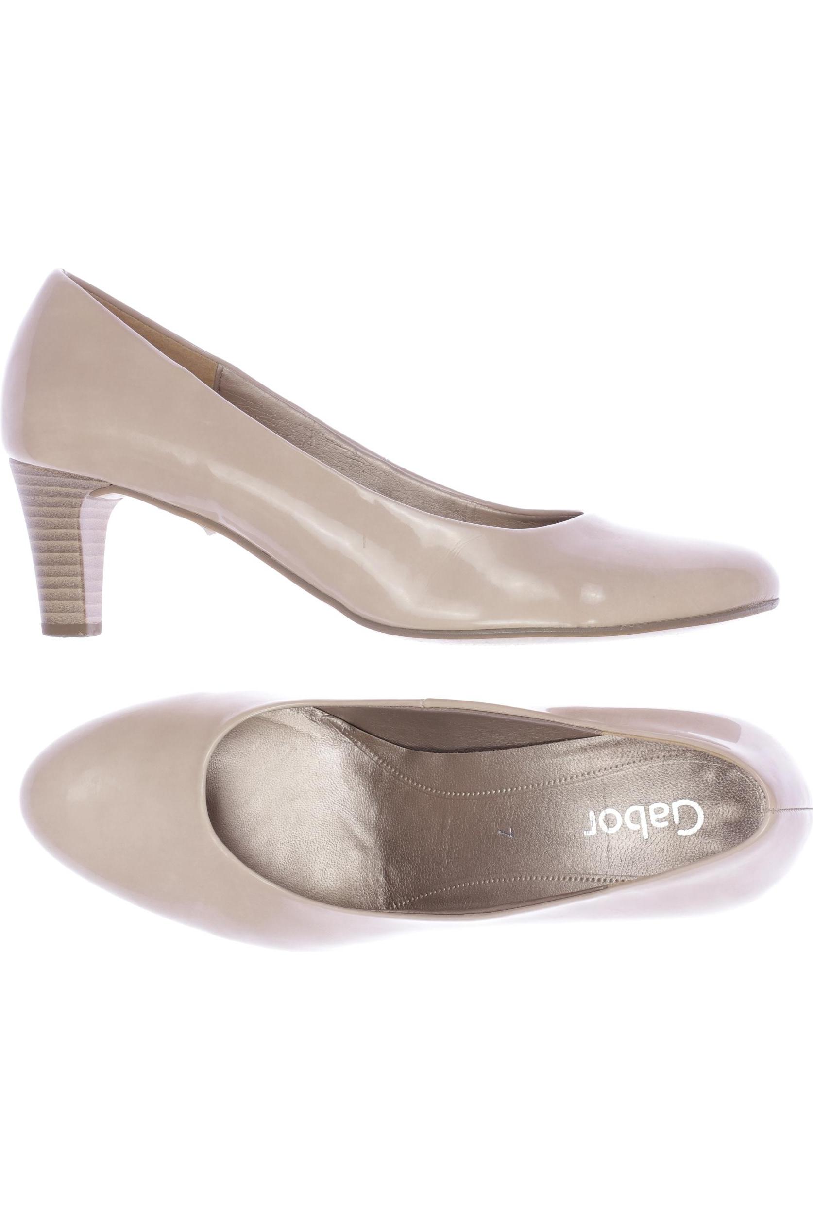 

Gabor Damen Pumps, beige, Gr. 7