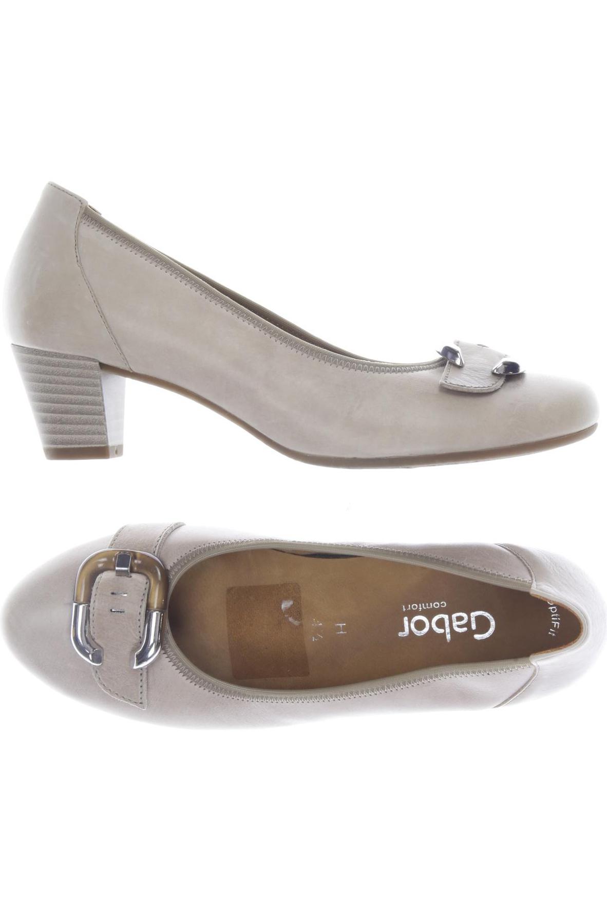

Gabor Damen Pumps, beige, Gr. 4.5
