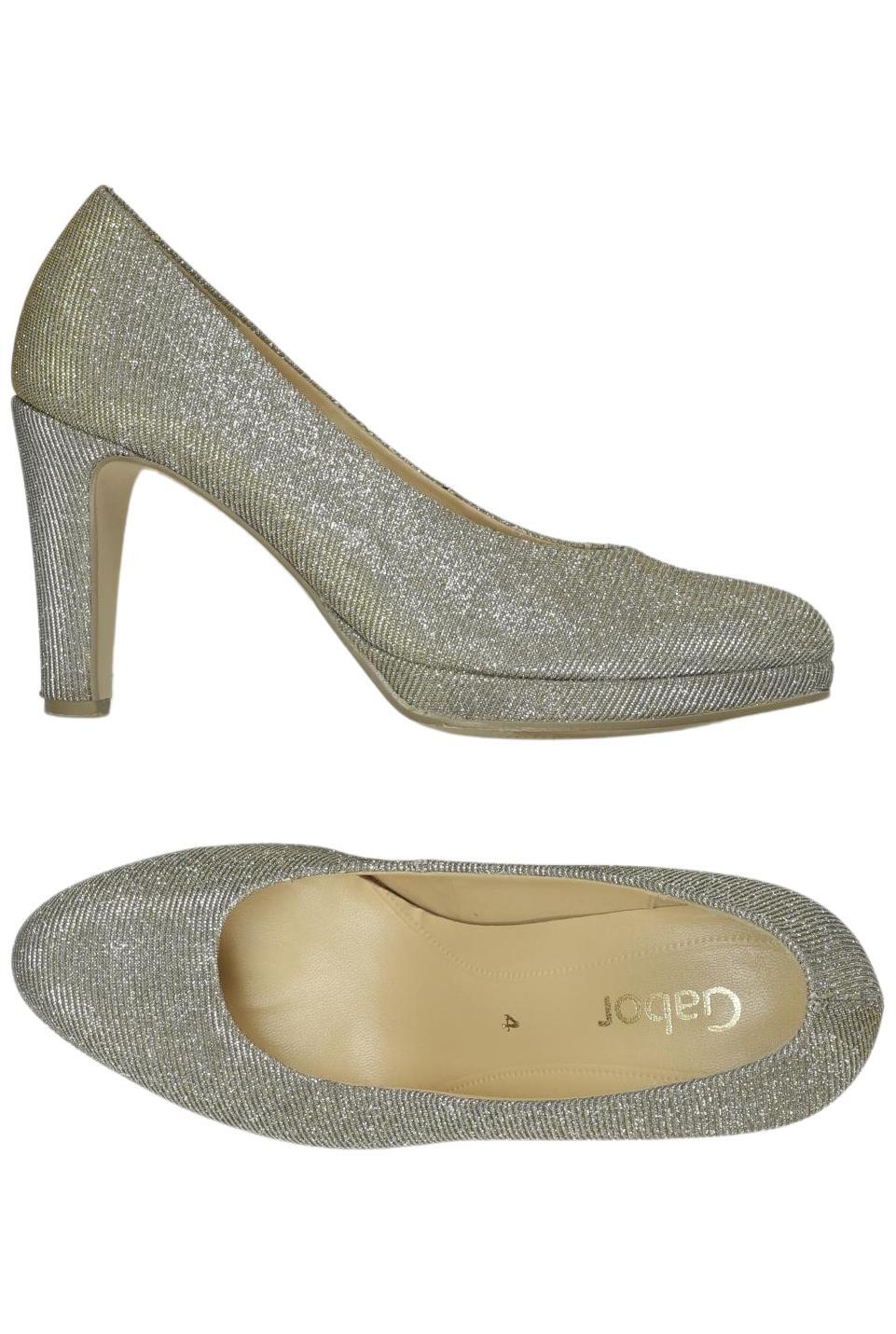 

Gabor Damen Pumps, silber, Gr. 4