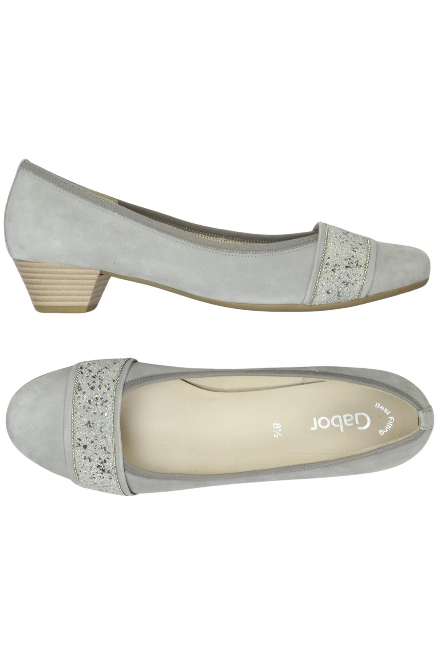 

Gabor Damen Pumps, grau, Gr. 8.5
