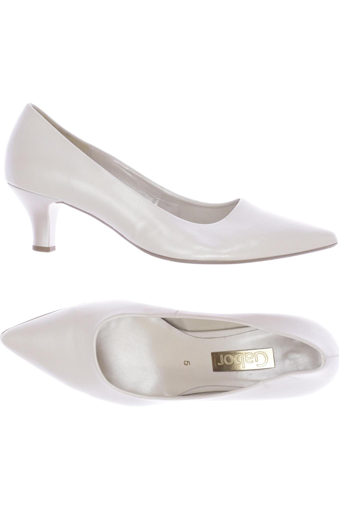

Gabor Damen Pumps, cremeweiß, Gr. 5