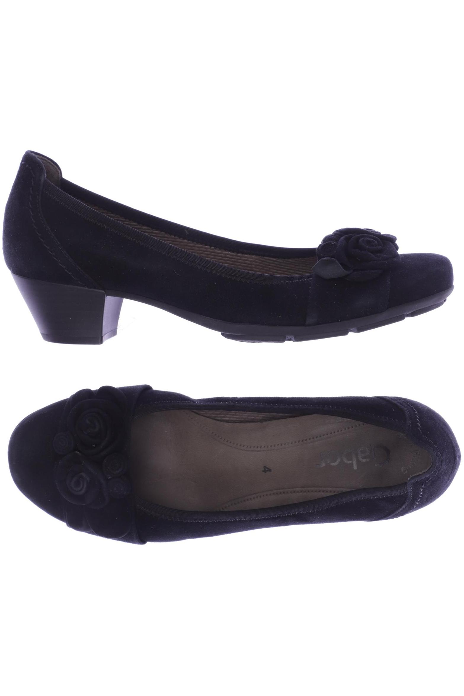 

Gabor Damen Pumps, schwarz, Gr. 4