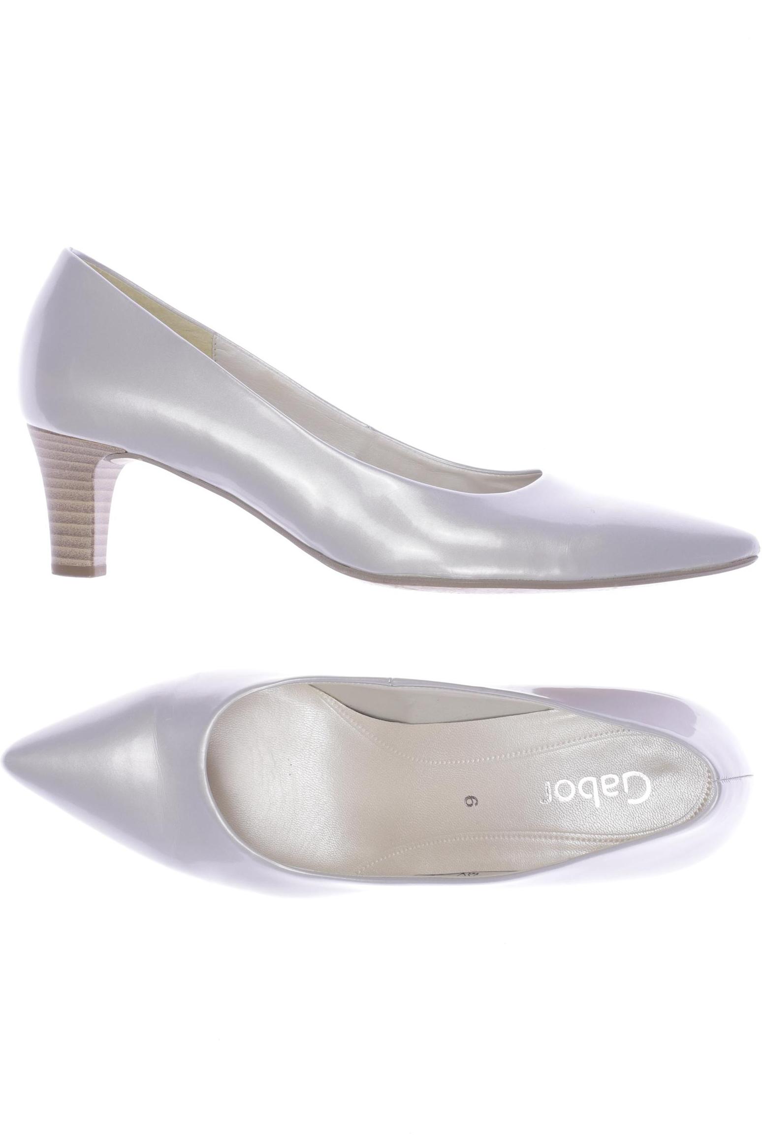 

Gabor Damen Pumps, silber, Gr. 6