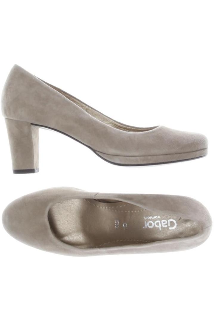 

Gabor Damen Pumps, beige, Gr. 5.5