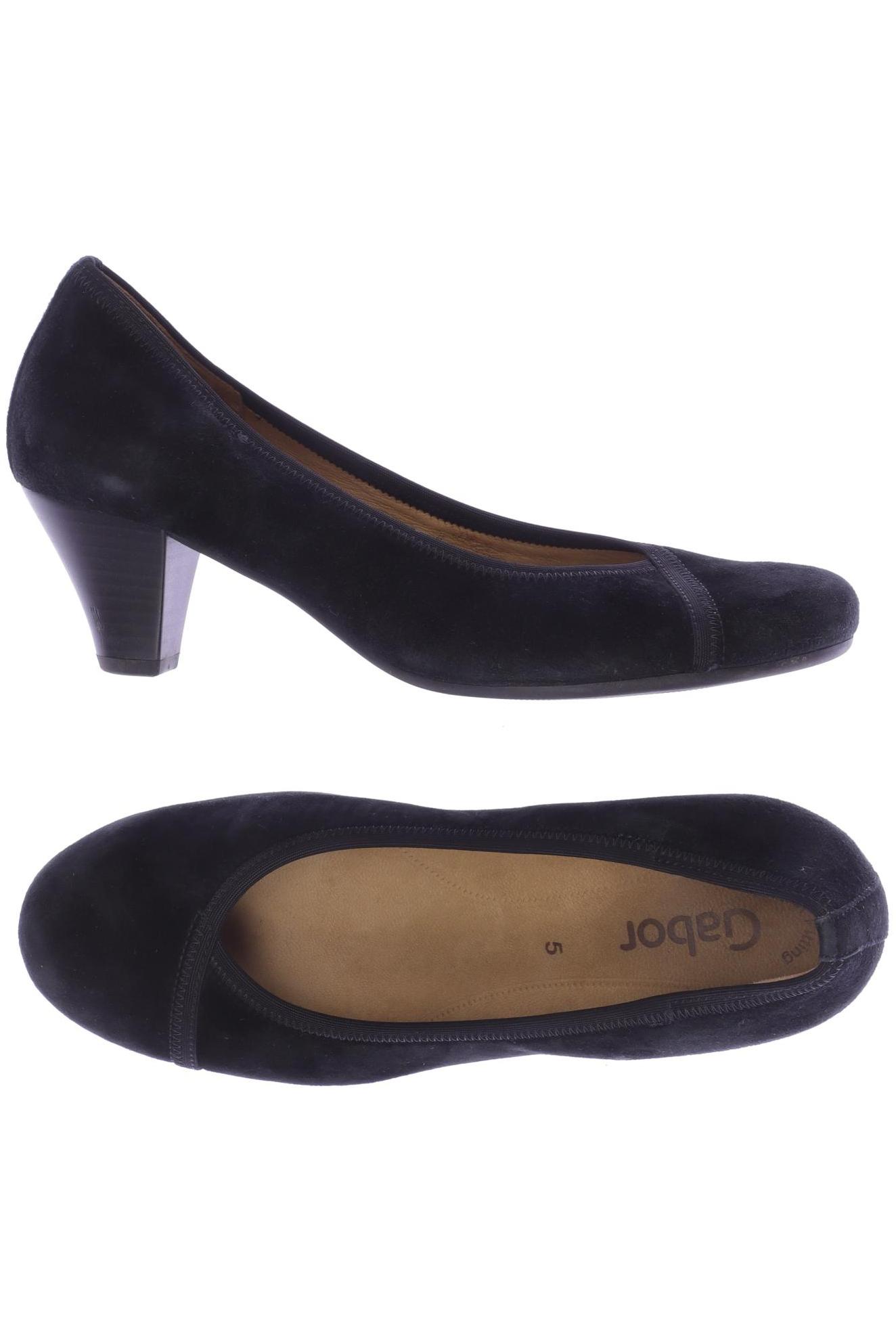 

Gabor Damen Pumps, schwarz, Gr. 5