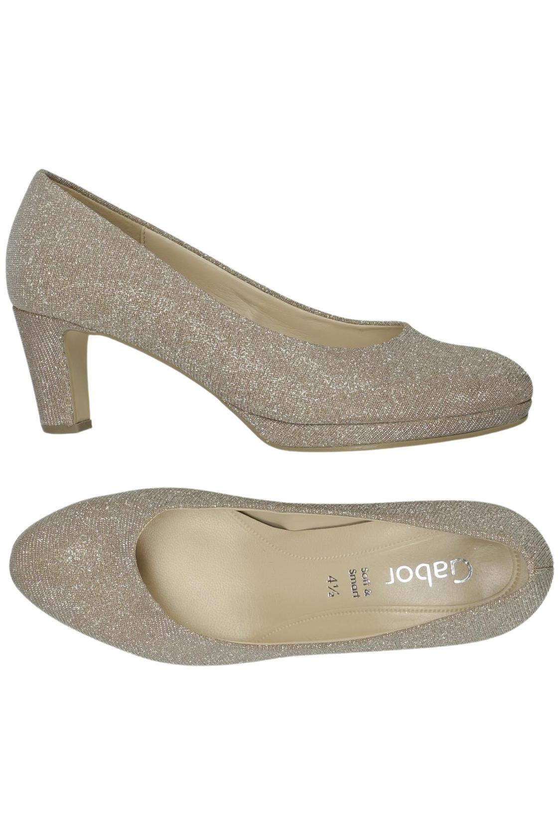 

Gabor Damen Pumps, gold, Gr. 4.5