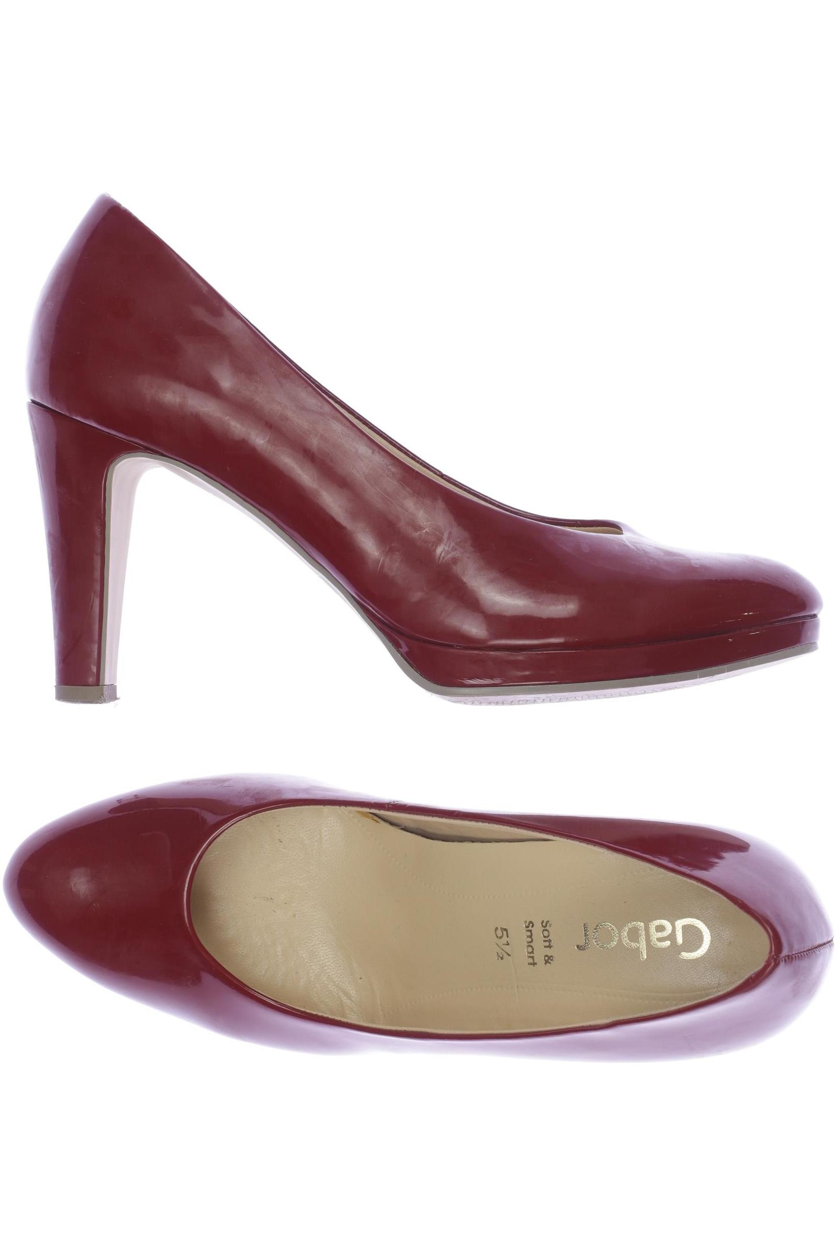 

Gabor Damen Pumps, rot, Gr. 5.5