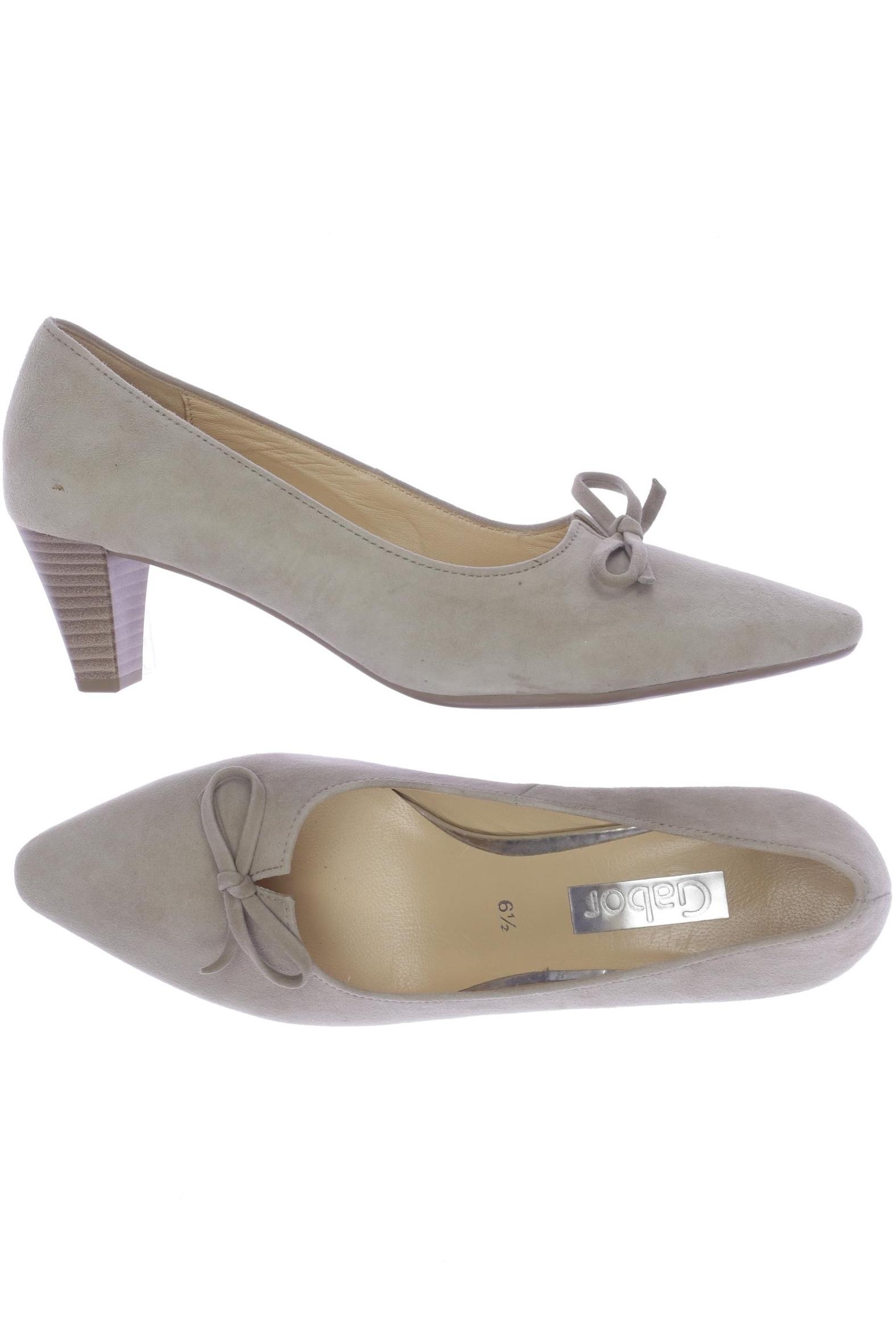 

Gabor Damen Pumps, beige, Gr. 6.5