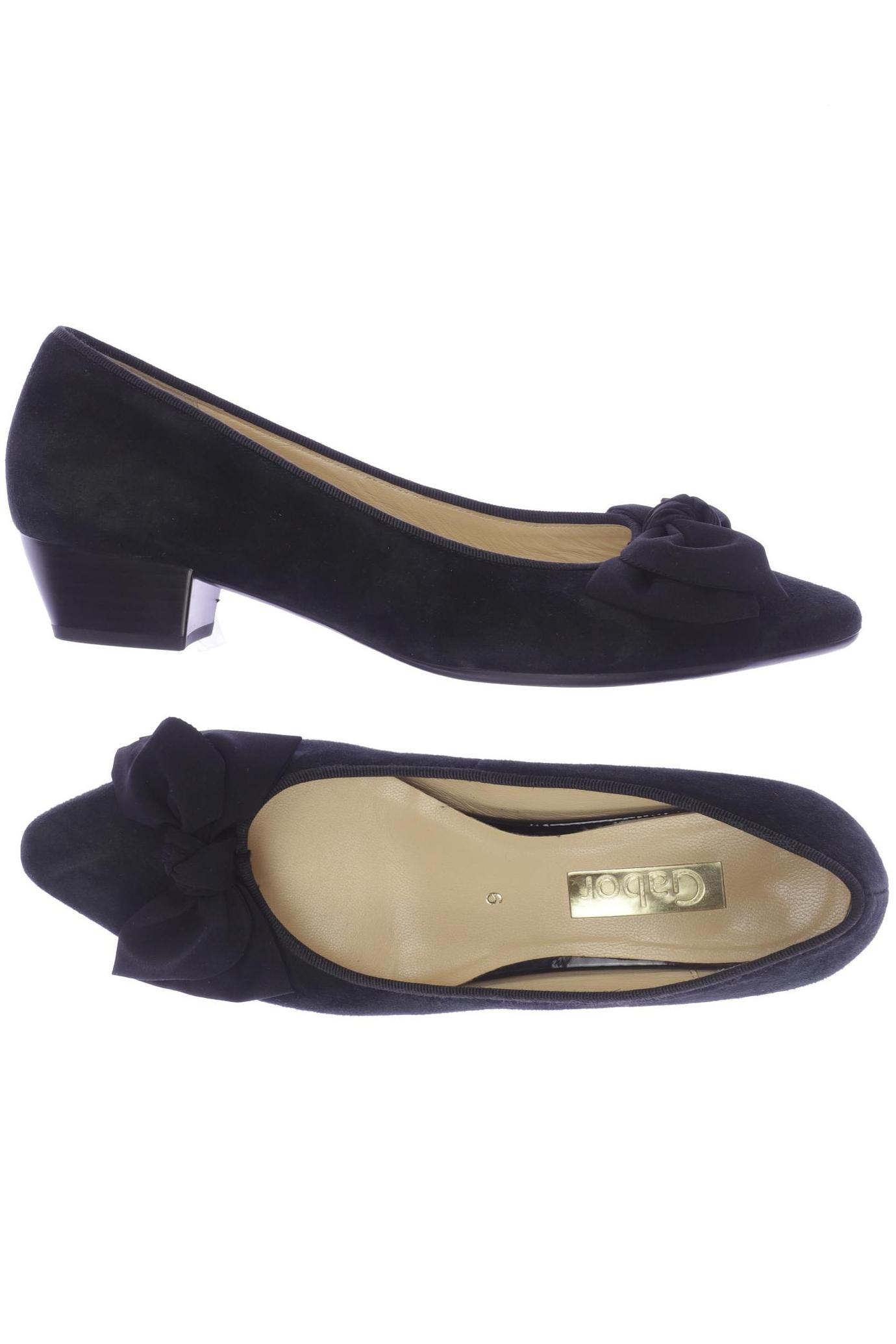 

Gabor Damen Pumps, schwarz, Gr. 6