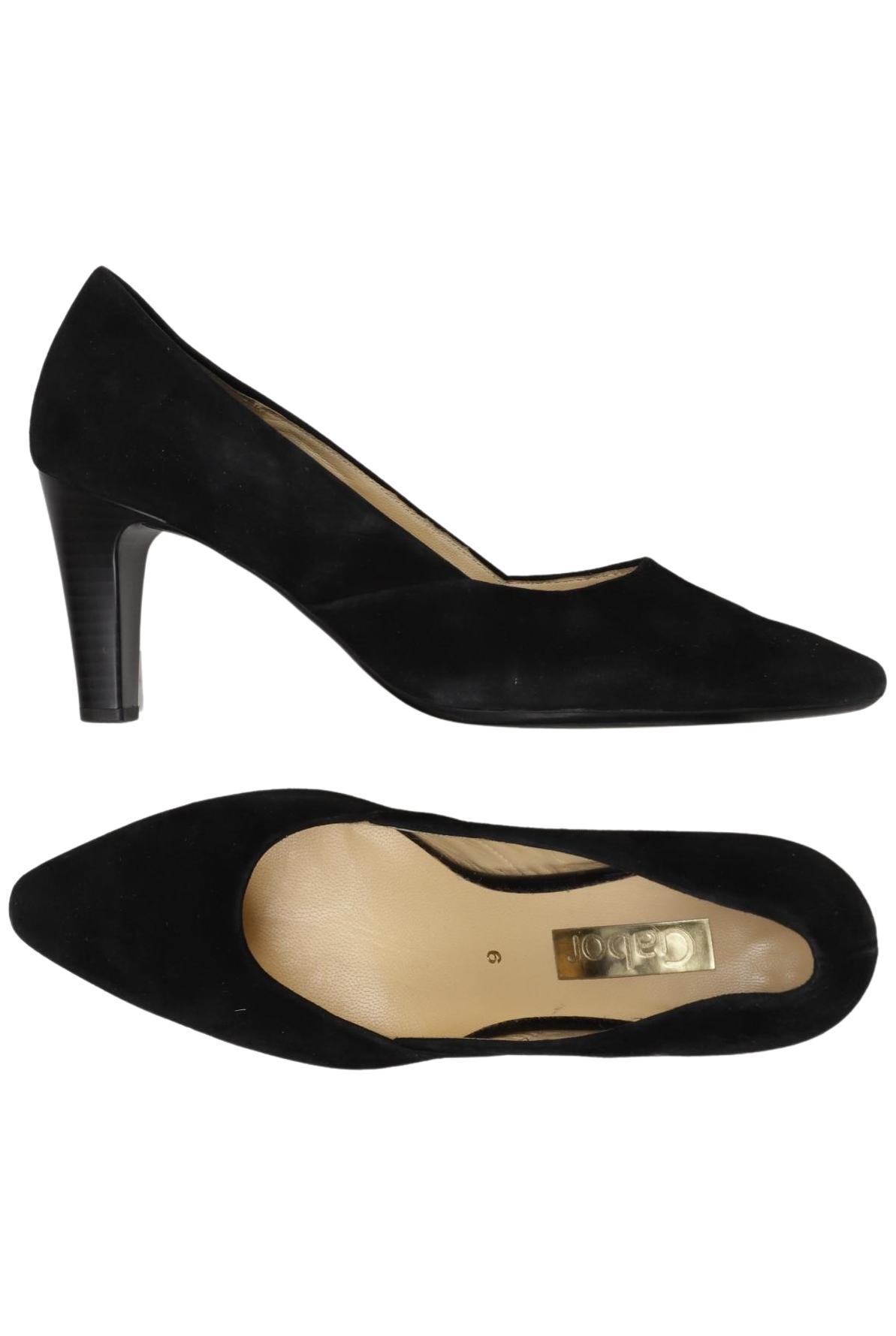 

Gabor Damen Pumps, schwarz, Gr. 6