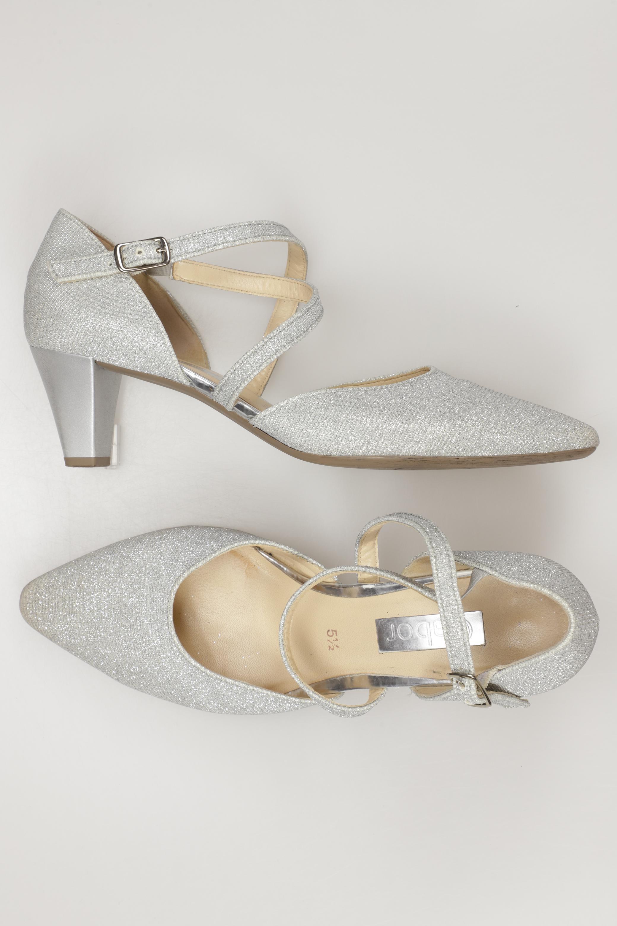 

Gabor Damen Pumps, silber, Gr. 5.5