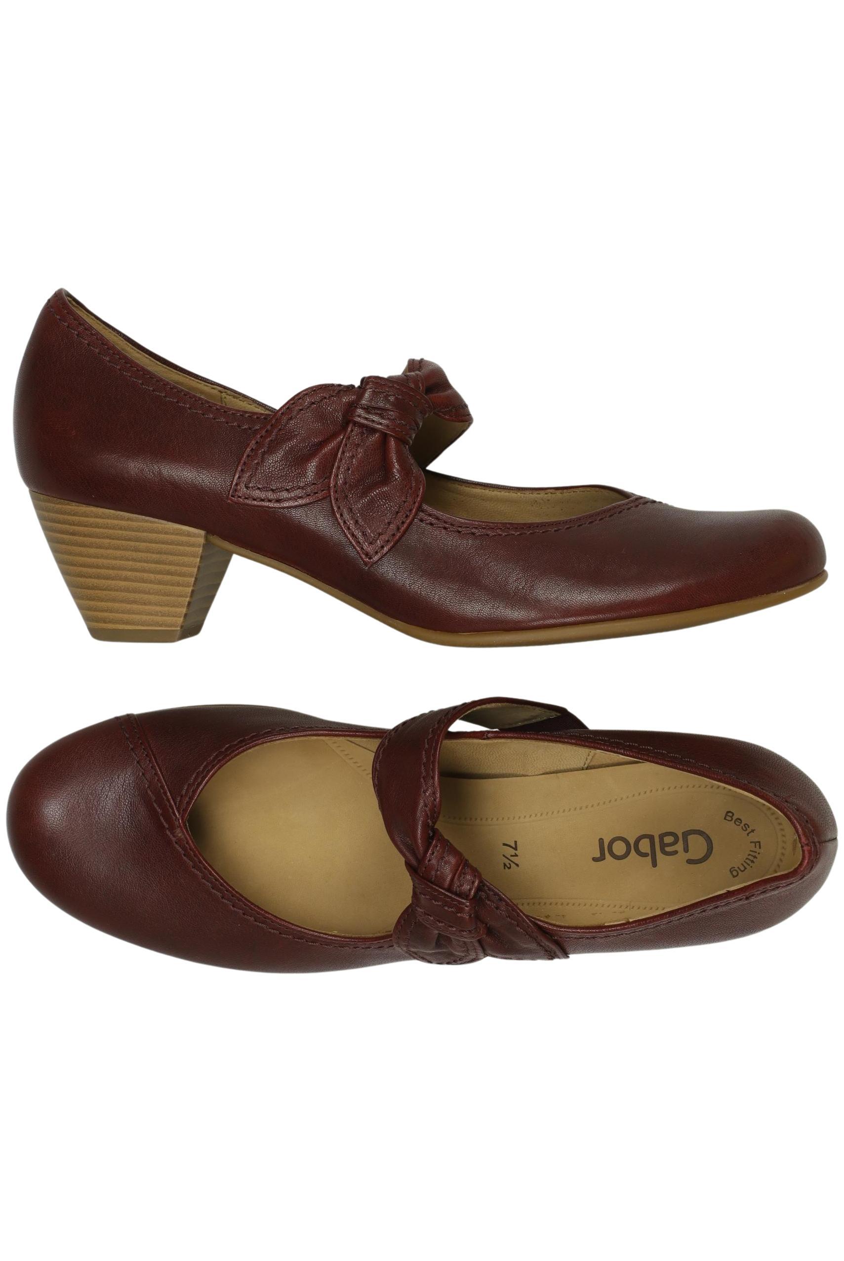 

Gabor Damen Pumps, bordeaux, Gr. 7.5