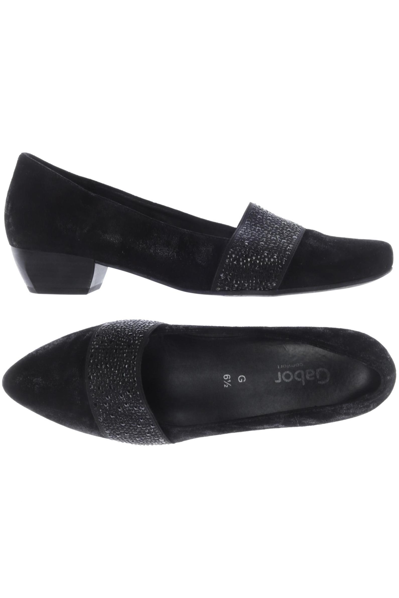 

Gabor Damen Pumps, schwarz, Gr. 6.5