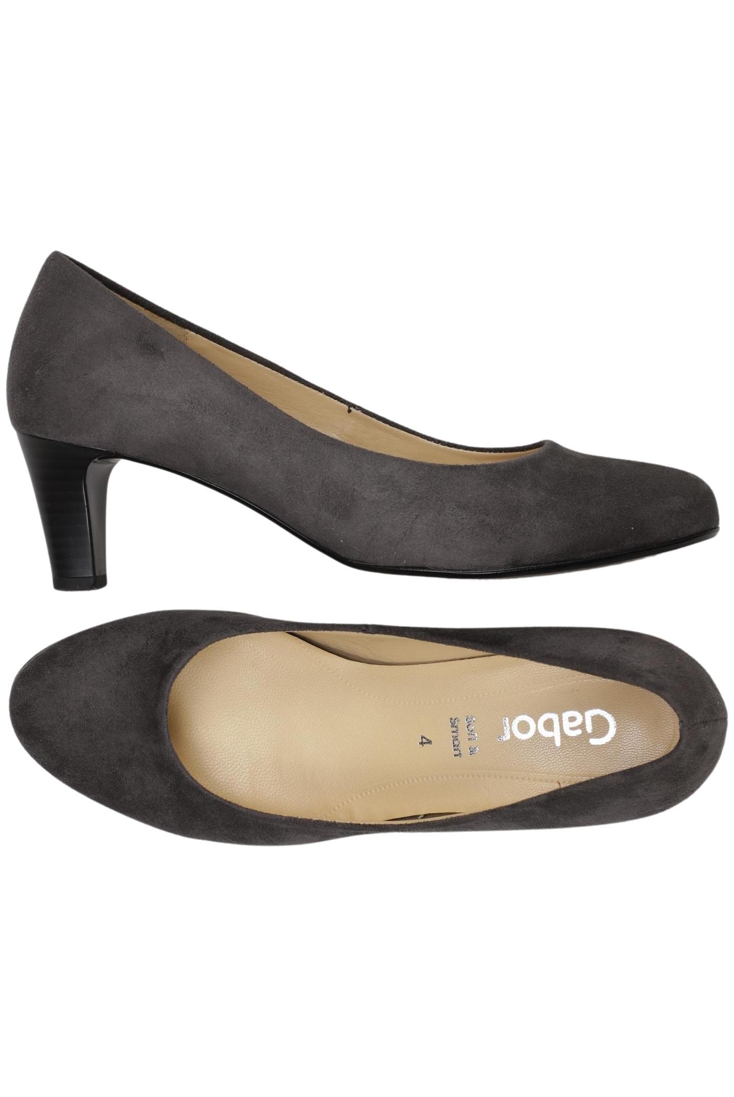 

Gabor Damen Pumps, grau, Gr. 4