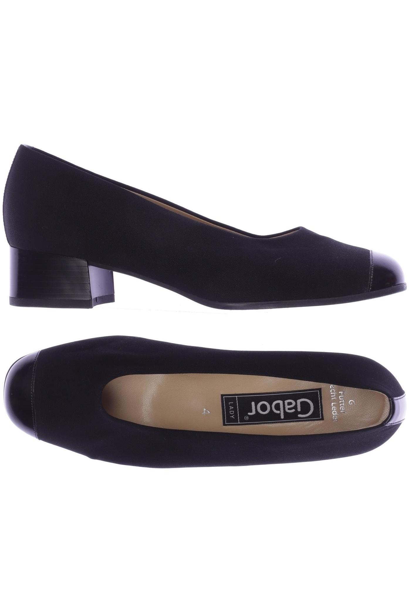 

Gabor Damen Pumps, schwarz, Gr. 4